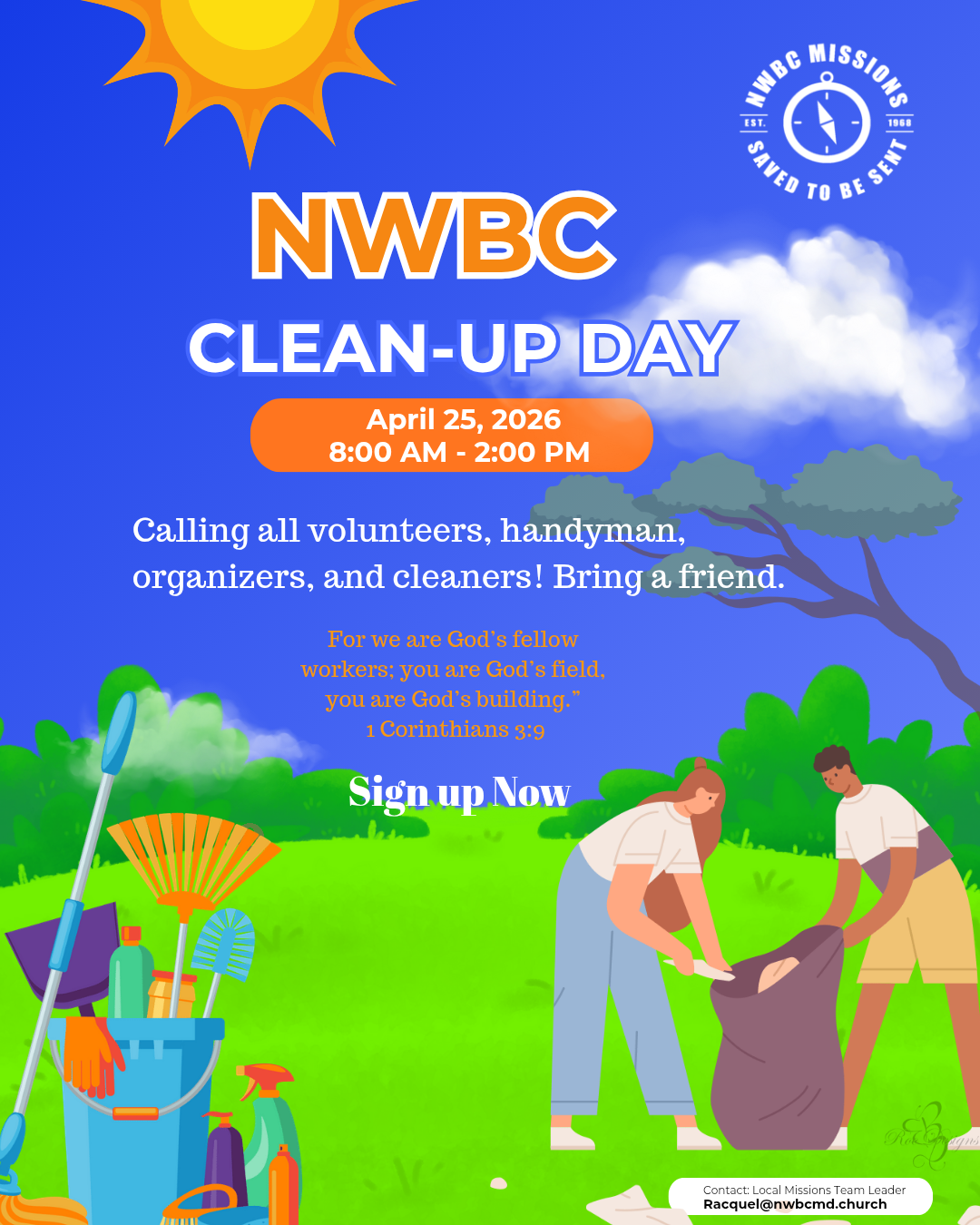 NWBC Phase 3 Church Grounds Cleanup