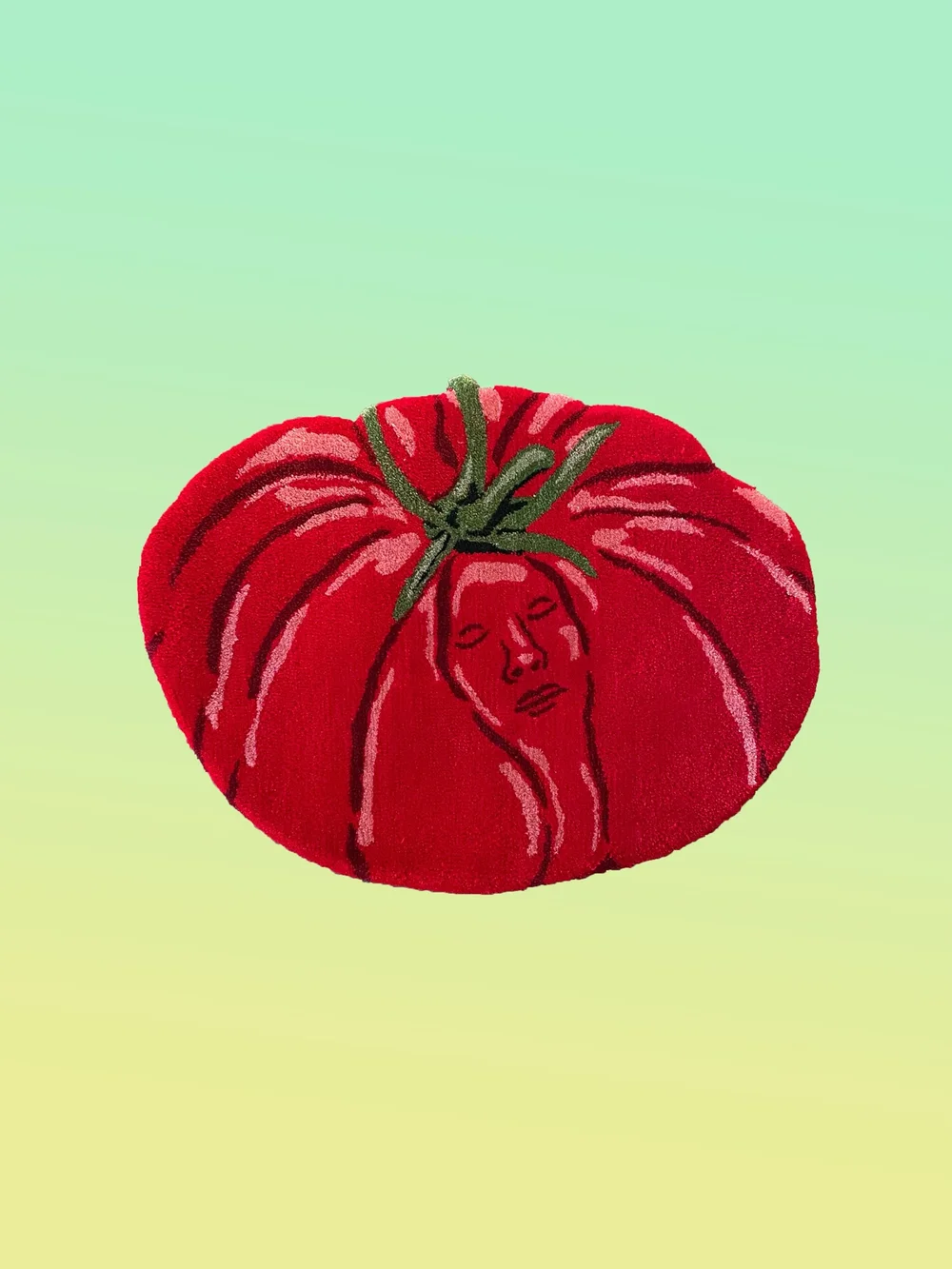 Heirloom Tomato Rug — Yuck!
