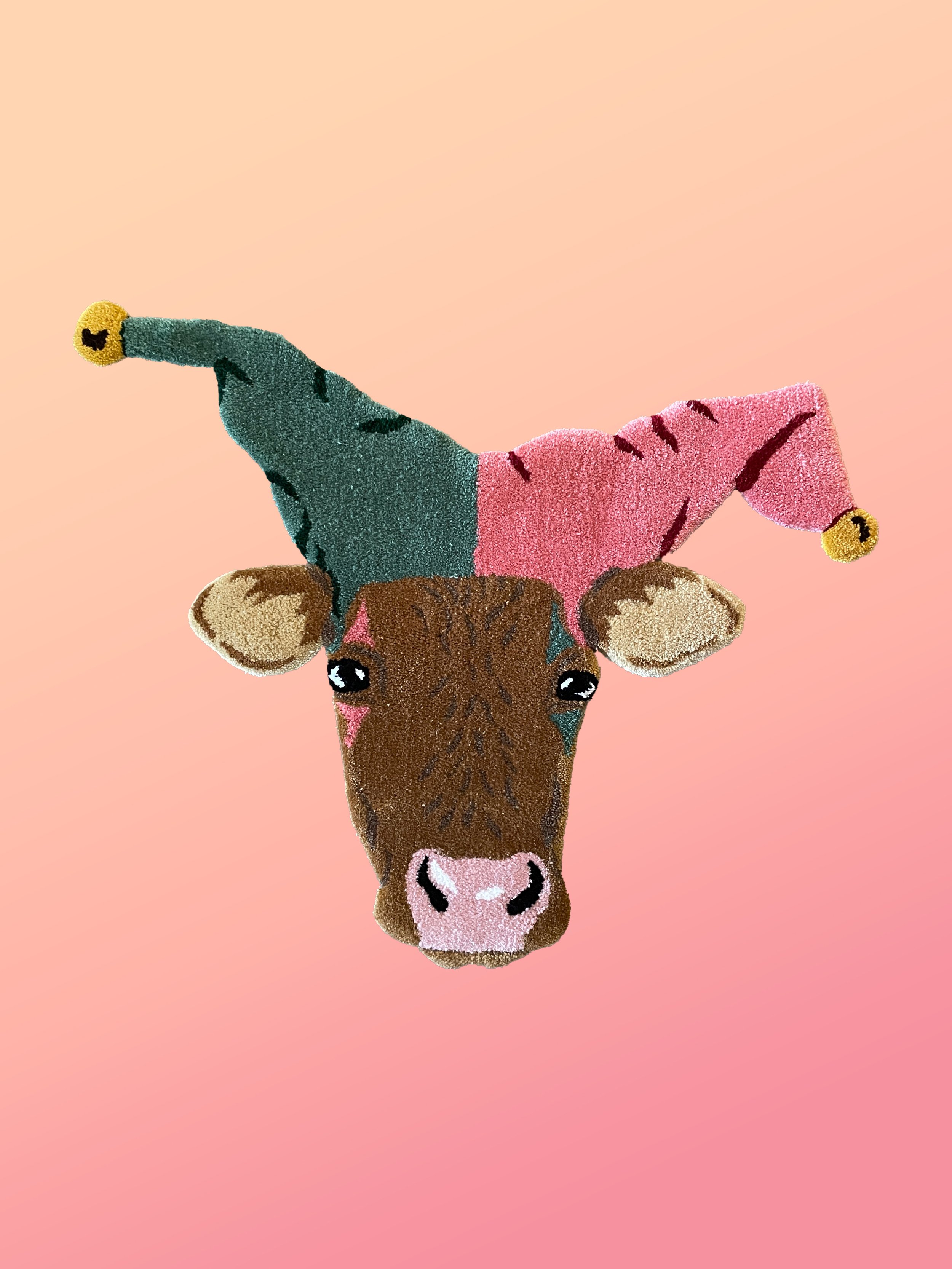 Jester Cow Rug