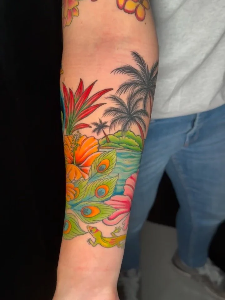 Beautiful tattoo for a beautiful friend of the shop! Tattoo done by Jose Cordova @josecordova