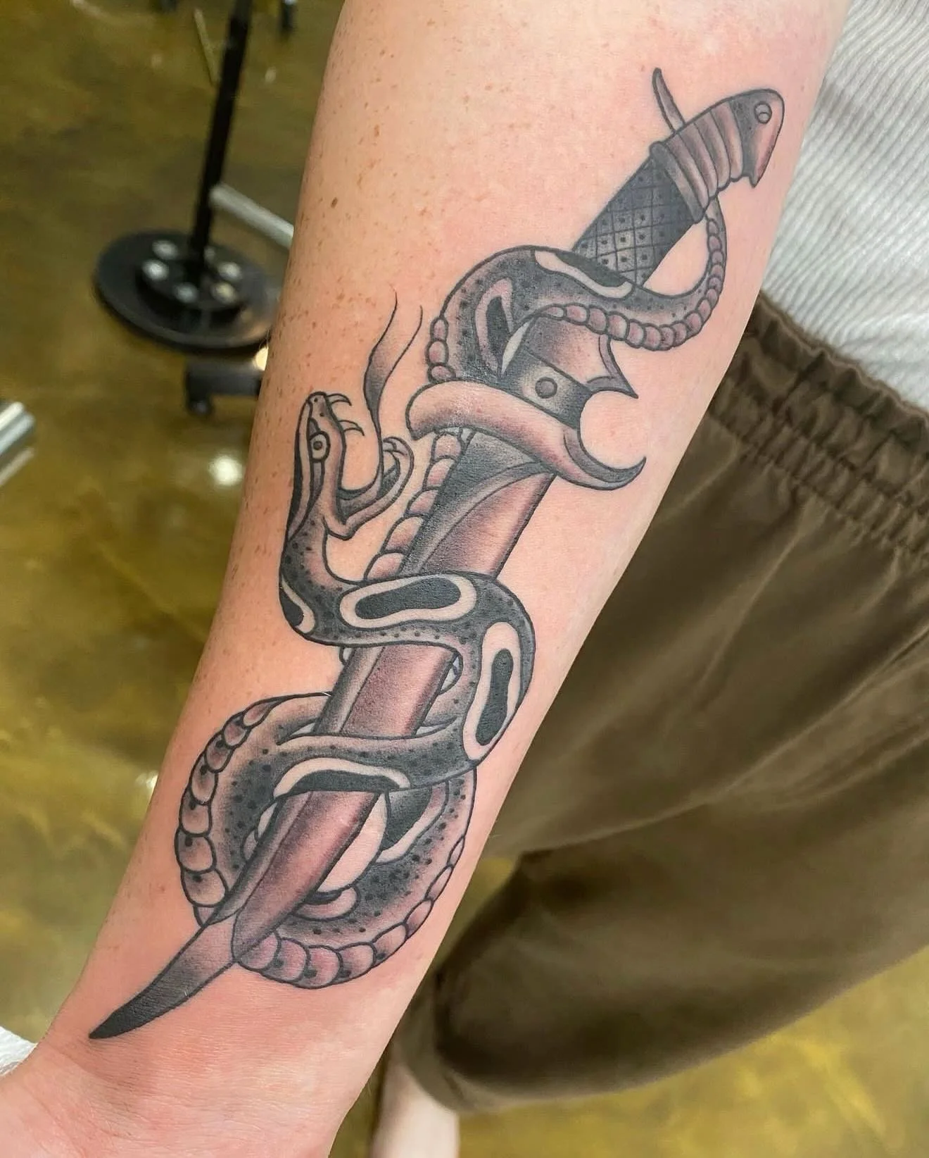 Weapons&hellip; tattooed by Bj! @bj_giacco_lct