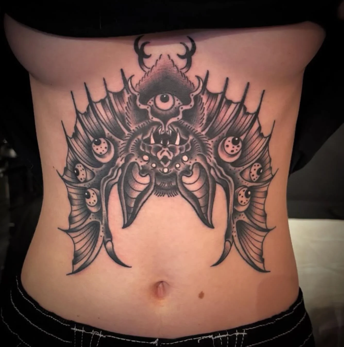 Bat Piece tattooed by Caro! @caromansur