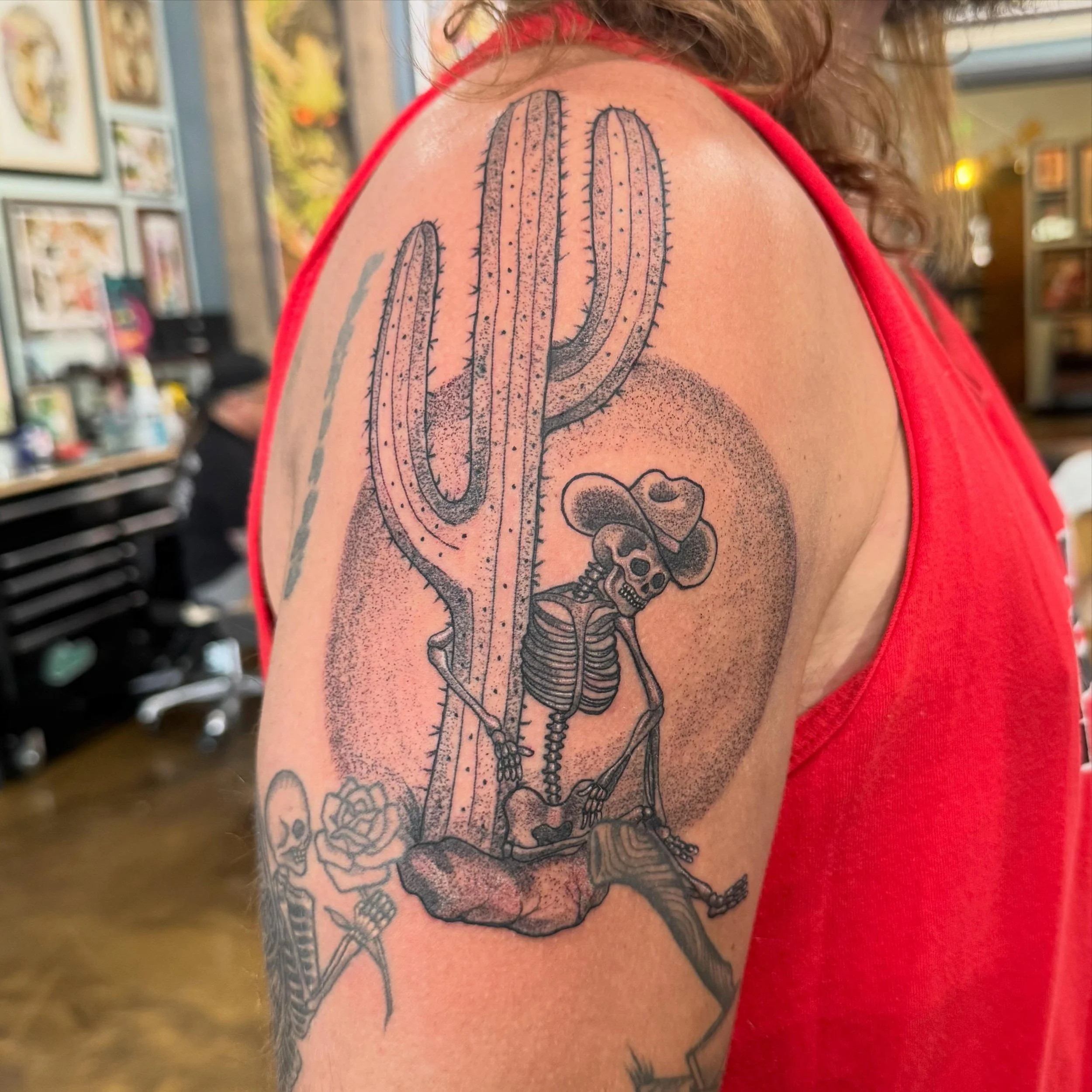 Horse no name, tattooed by Guy! @guyneutron