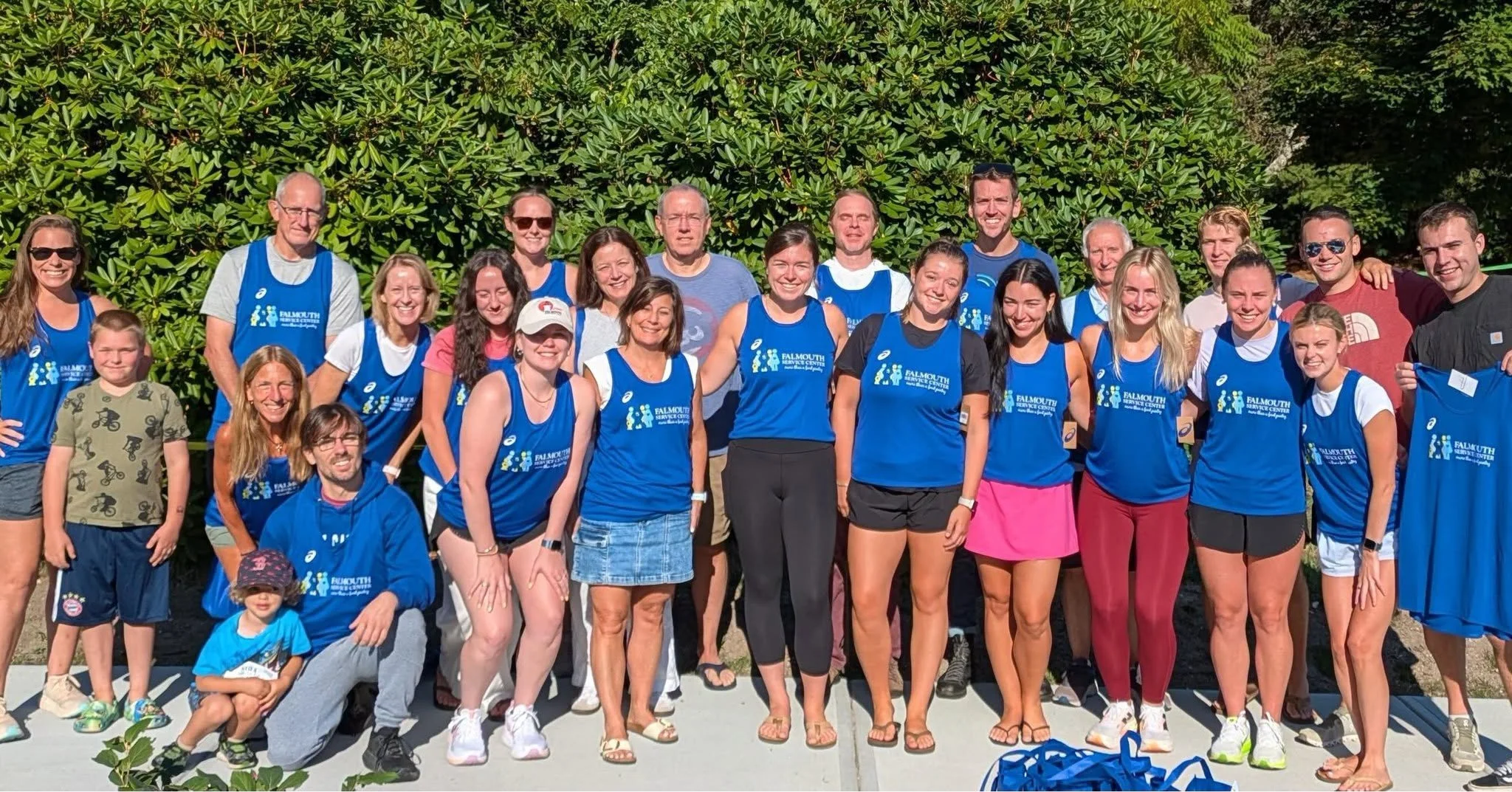 We still have a few spots left on our 2026 Asics Falmouth Road Race Team!  Come join our awesome team and raise funds to help people in our community. Please contact ginnyi@falmouthservicecenter.org to learn more.