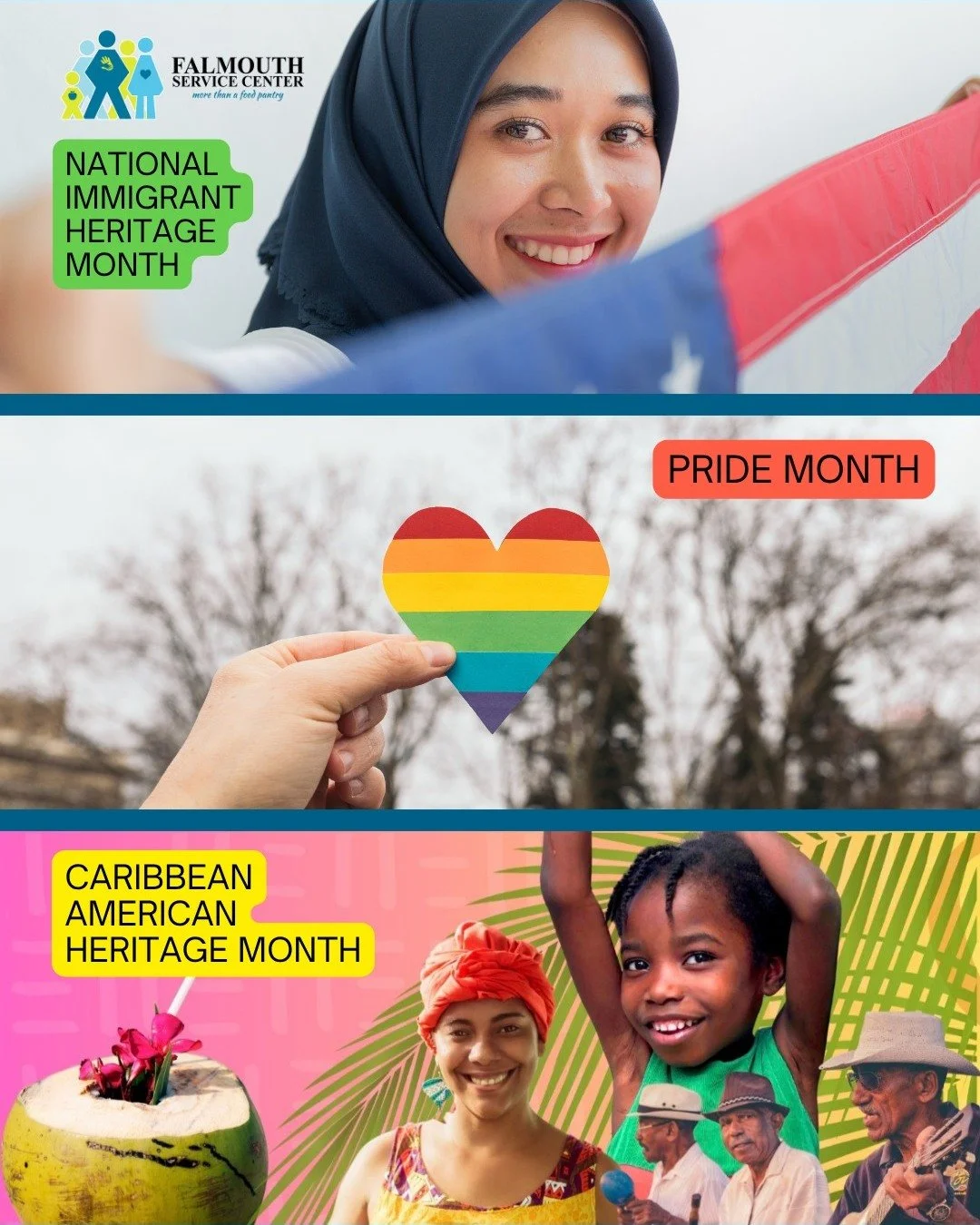 Each month we are making an effort to highlight many of the important celebrations for that month.  Today we honor the following: