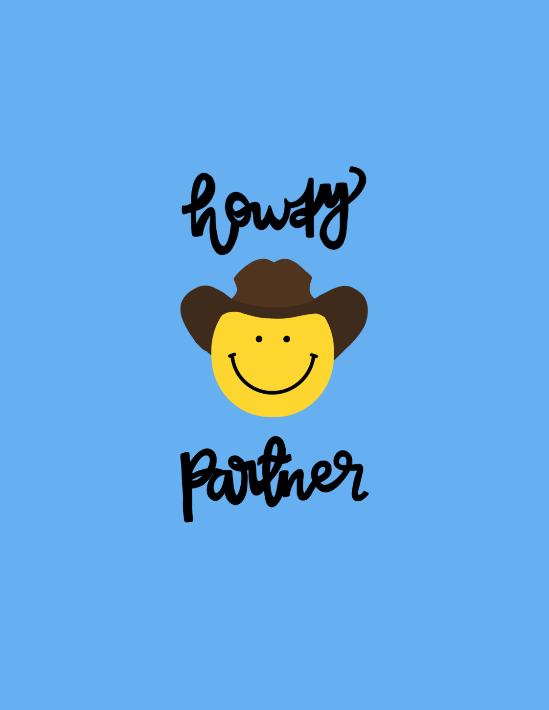 howdy partner cowboy hat.png
