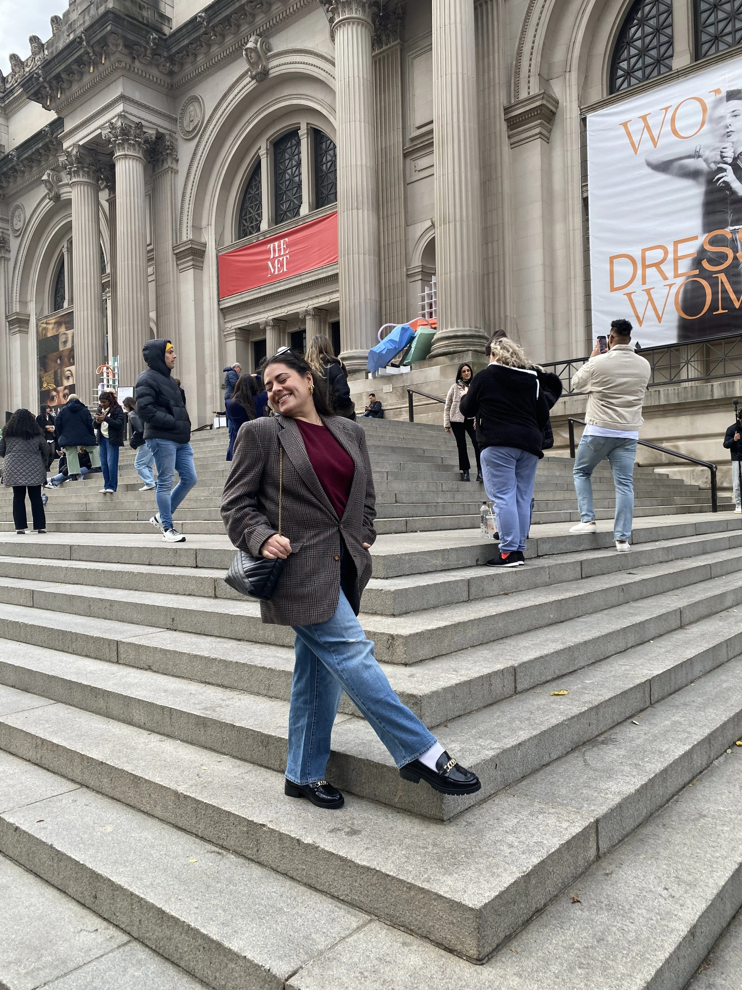 December - high school friends becoming grown up NYC friends! A gift!