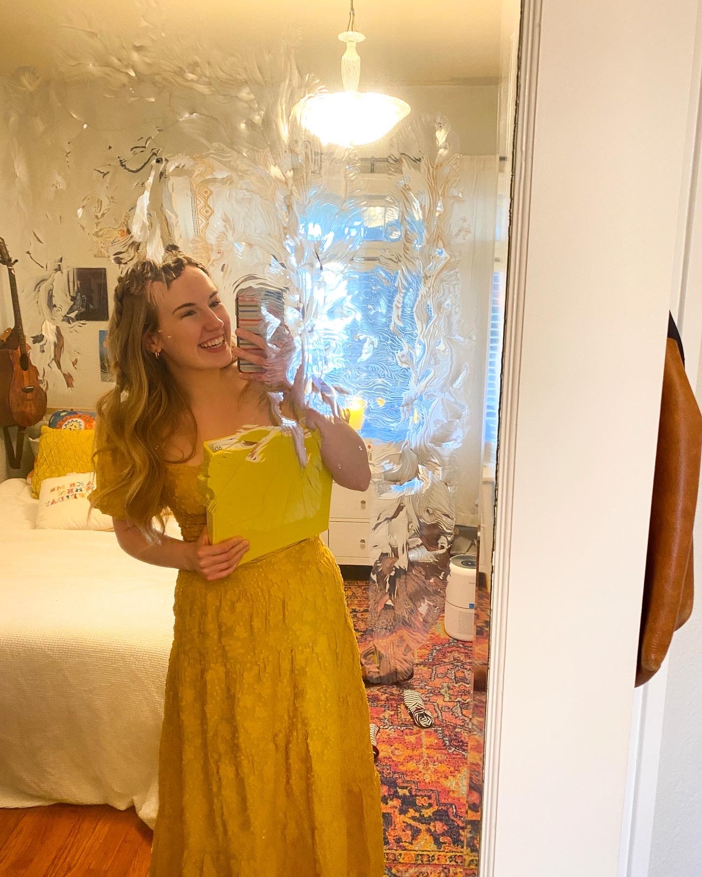 February - Headed to an audition full of hope + excitement!