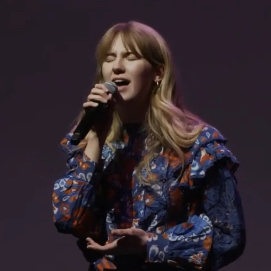 February - Singing at church was a gift during this challenging season!