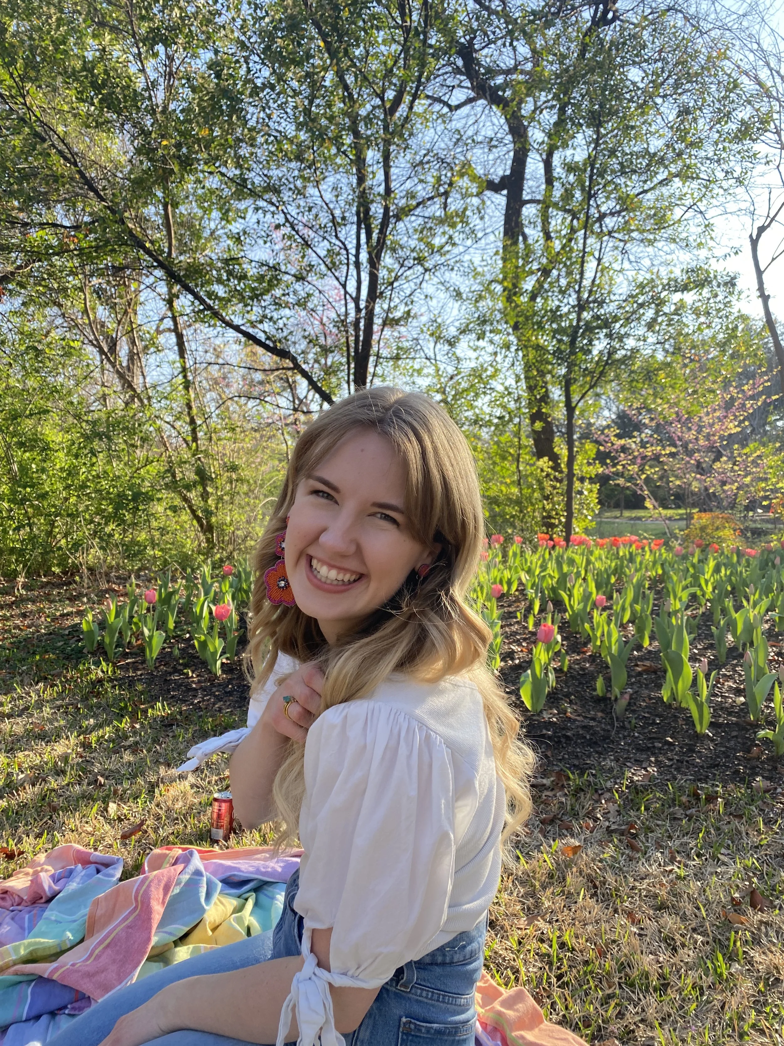 March - an impromptu hang with a friend at the beautiful Fort Worth Botanic Garden!