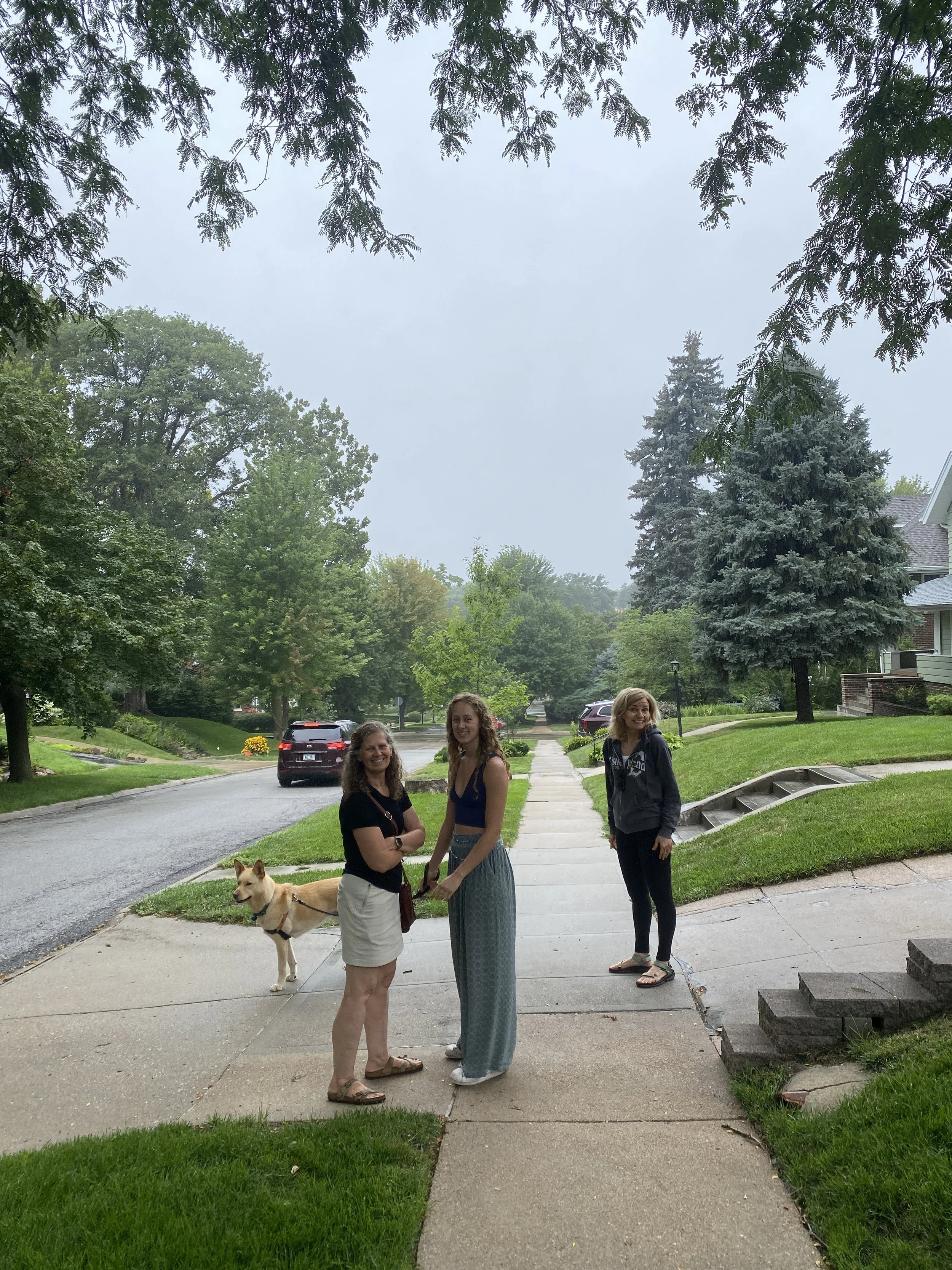 August - lovely time with all of the family in Omaha!