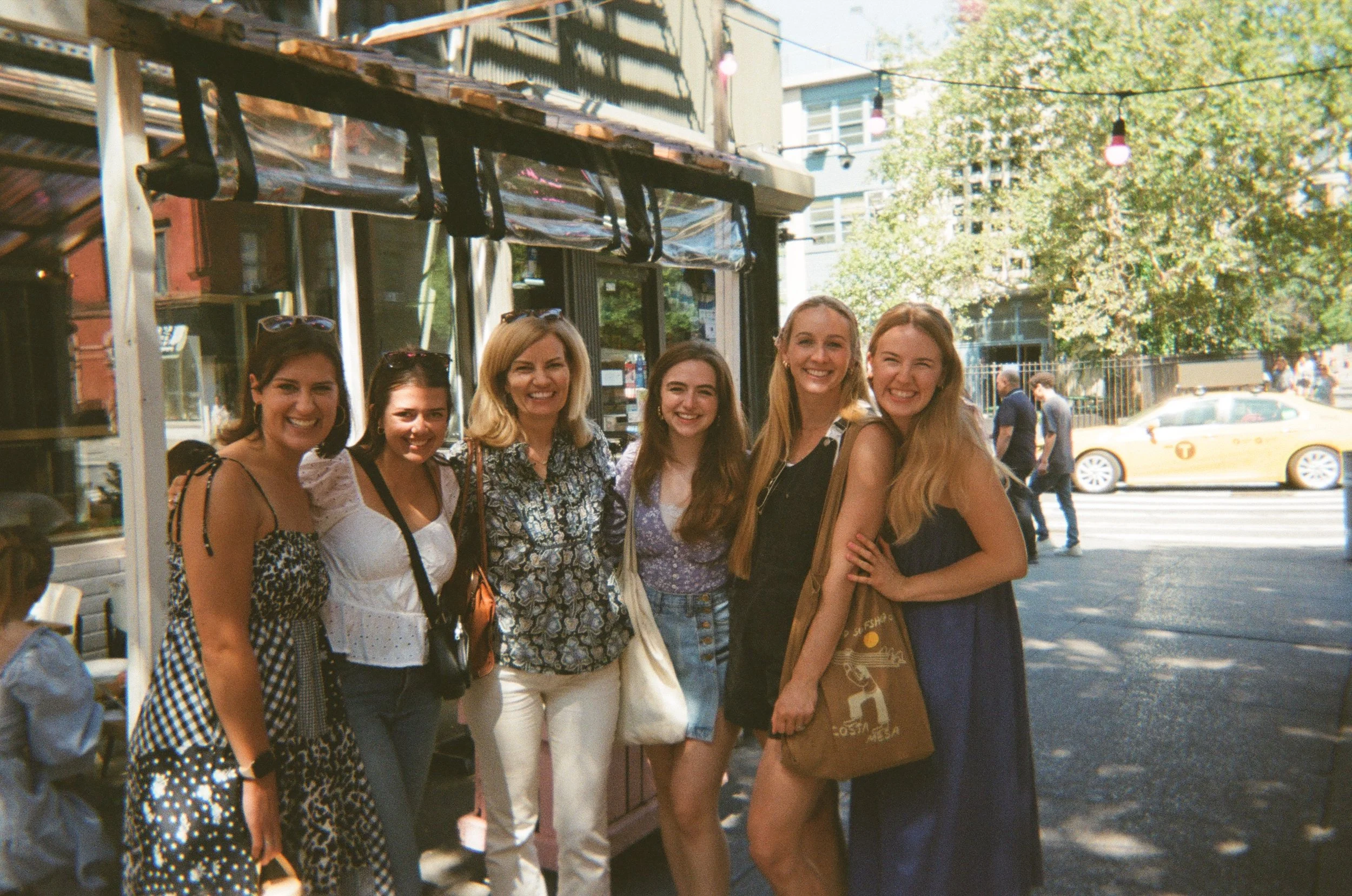September - mama + a bunch of dear friends in NYC