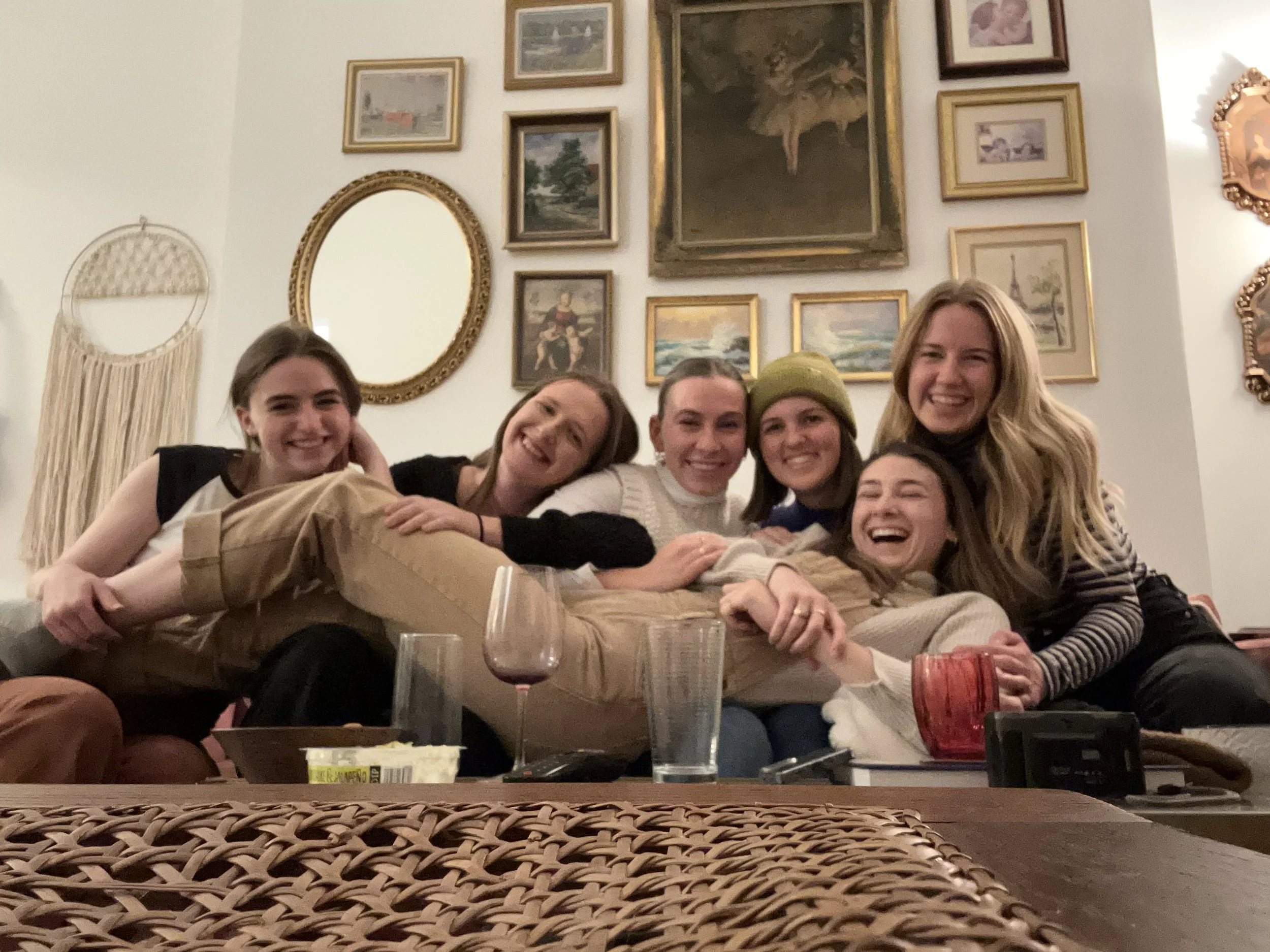 November - multiple Fort Worth/TCU friends in town at once calls for a dinner party!