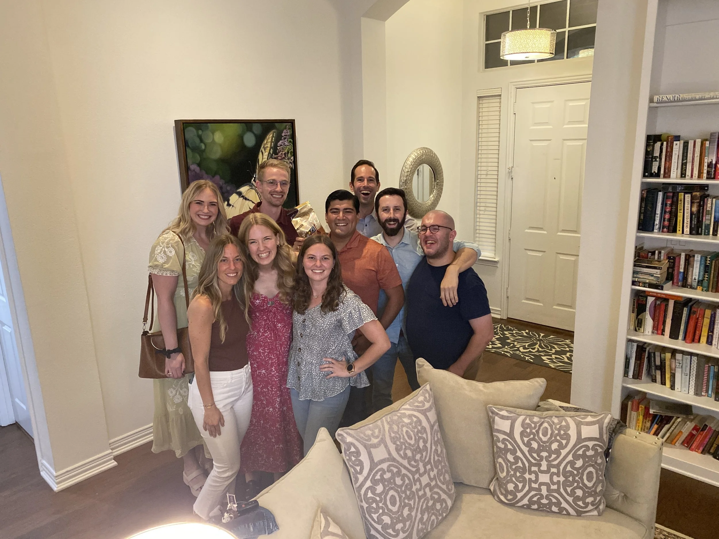 June - going to see His Story the Musical with my sweet community group after dinner at my parent's house!