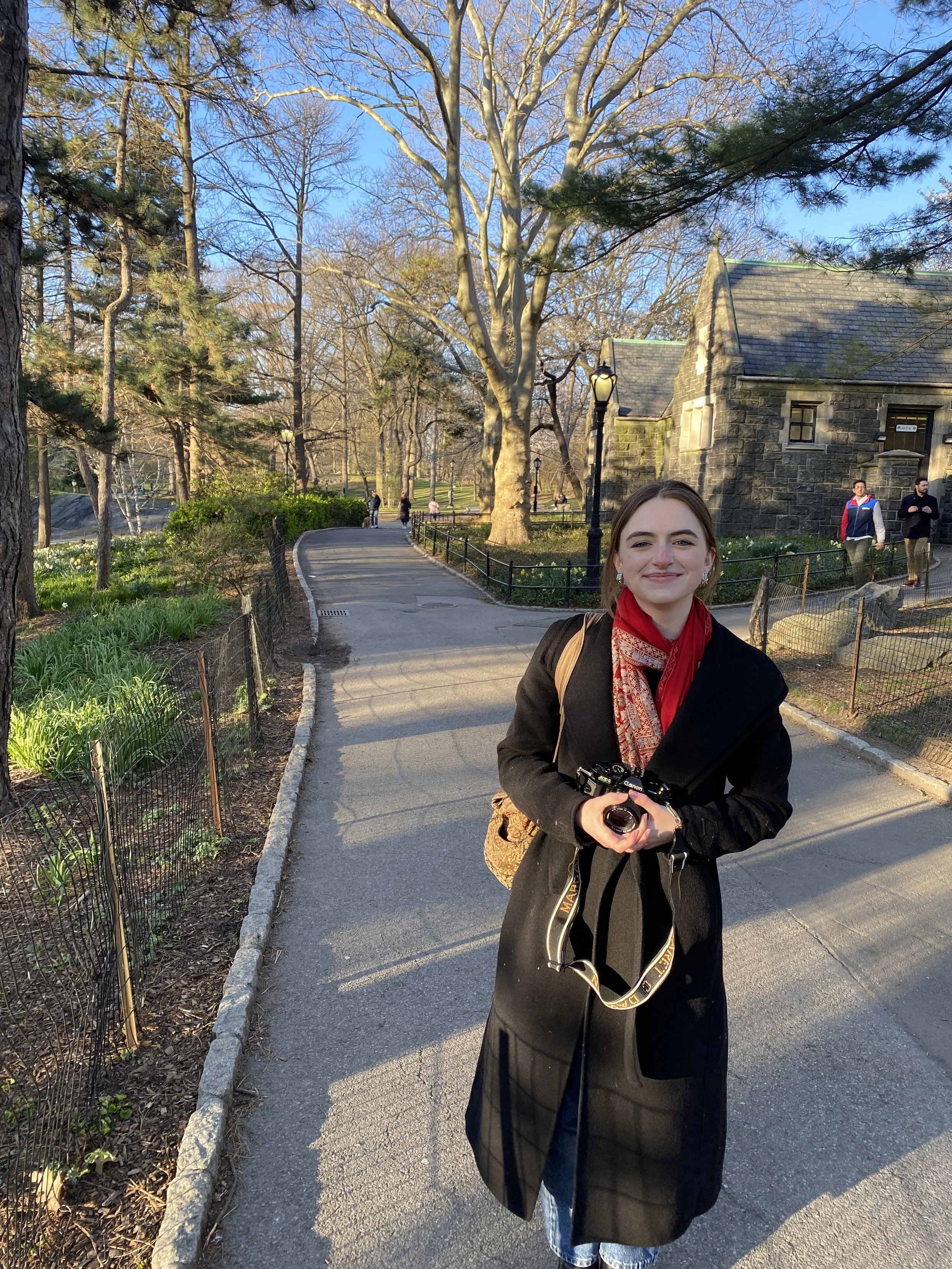 April - visiting Madelyn in NYC!