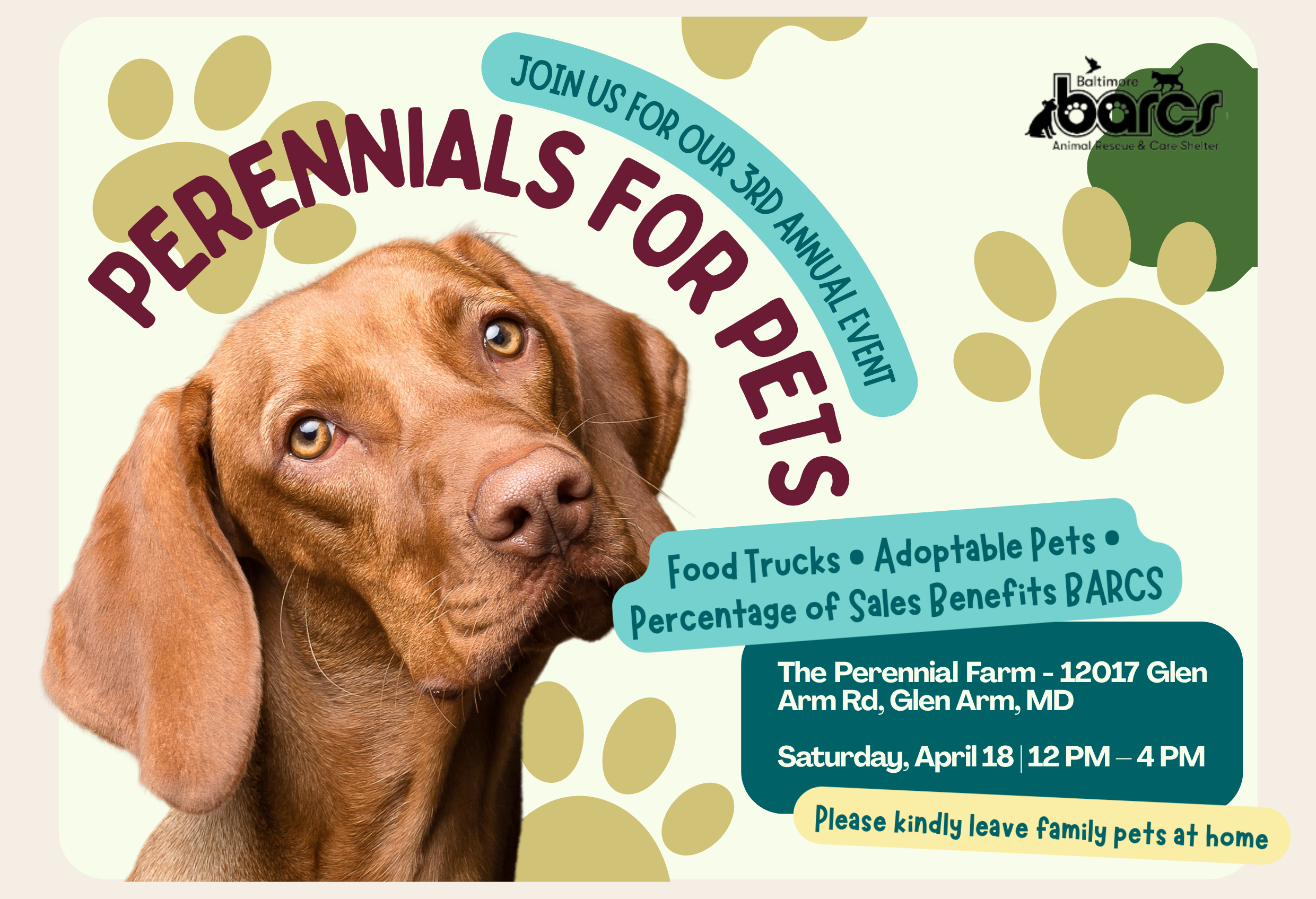 Perennials for Pets 2026 Annual Event
