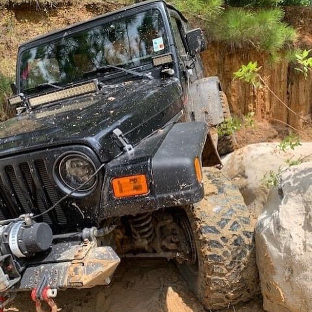 We&rsquo;re back with another 4x4 of the Week! 
&bull;&bull;&bull;
This is an &lsquo;02 TJ Sport. Talk about some awesome shots!! 
&bull;&bull;&bull;
#4x4 #Jeep #NOLA #trailing #NOLA4x4 #offroad #fourbyfour #Wrangler #Rubicon #JL #JK #TJ #YJ #CJ #XJ 