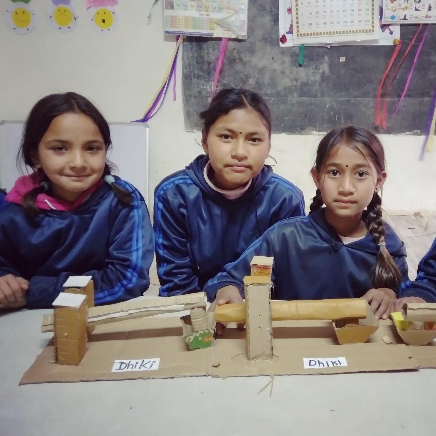 A traditional Nepali tool, the Dhiki🇳🇵

Students in Machhegaun did an amazing job recreating this traditional symbol of Nepali culture! A Dhiki is a manual wooden thresher. It works as a lever but is actually used for grinding. People often use it 