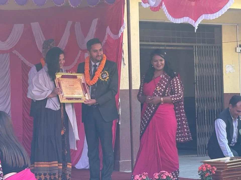 We are honored to receive a special recognition from Gamvir Setu School in Mahalaxmi Municipality for our collaboration with @theglobalupliftproject 💛
Together, we introduced Science Lab in a Box (SLAB) — an innovative, low-cost program that