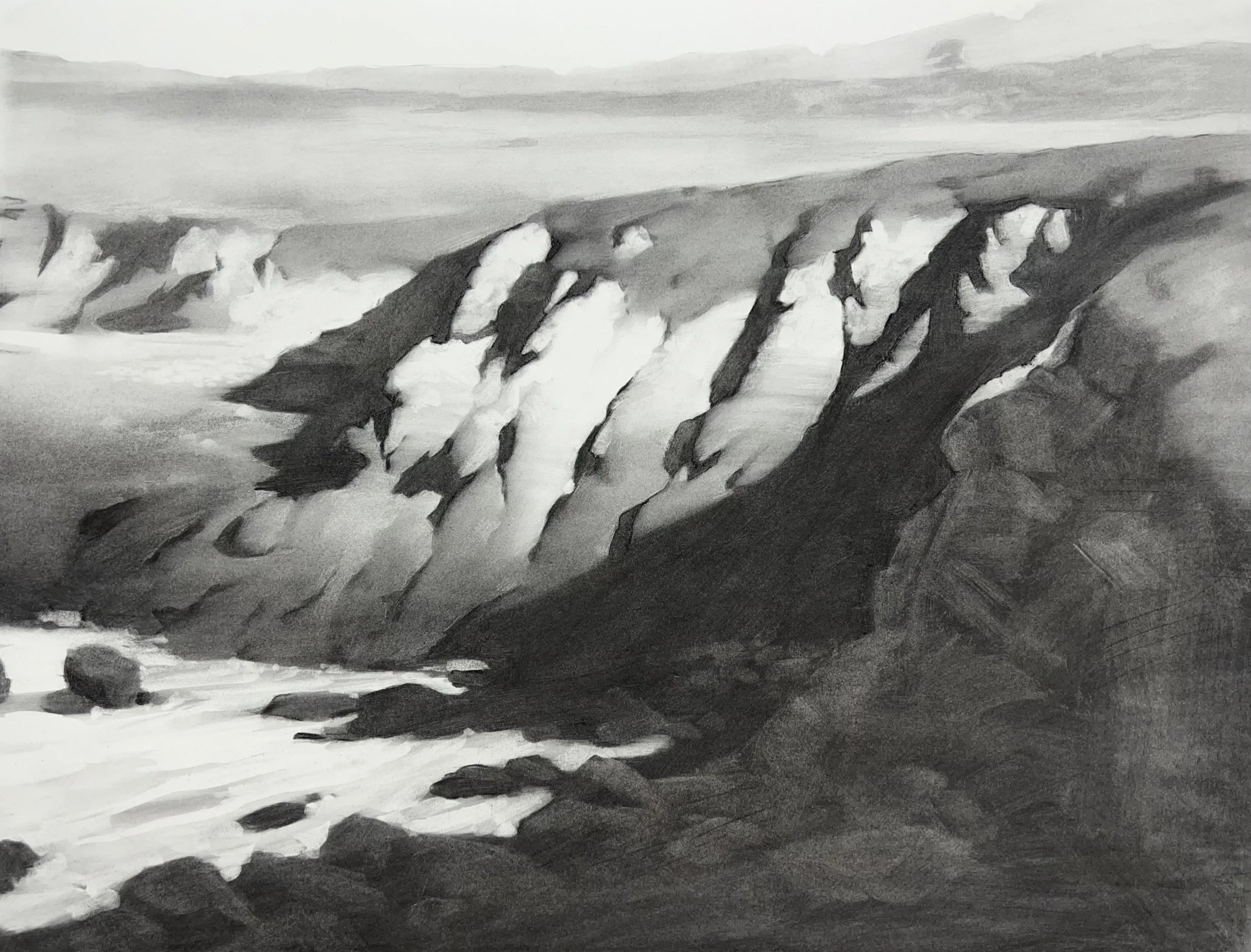 'Cambria Cove' 24"x30", framed. $2,400