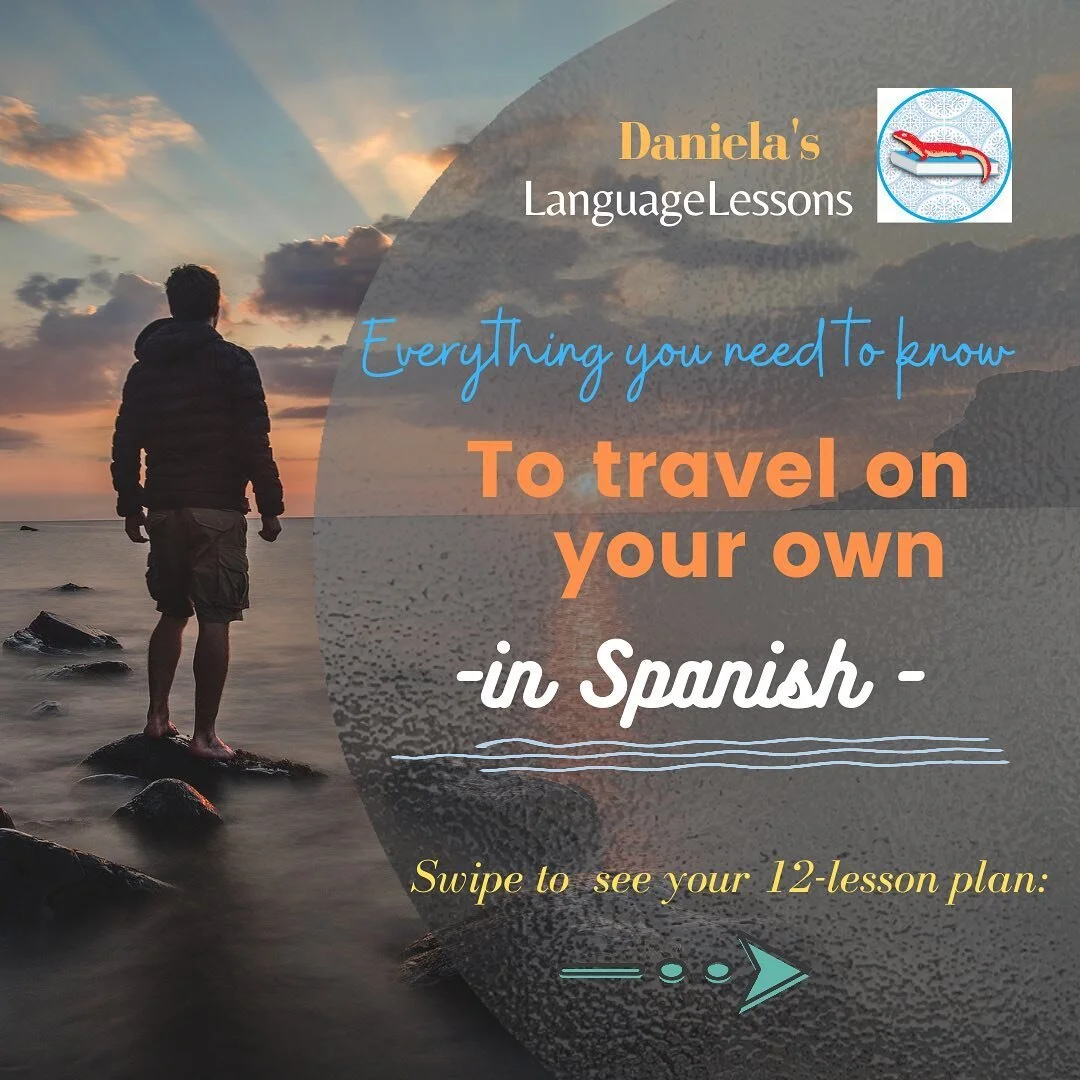 Swipe through to learn how to level up your Spanish for travel!