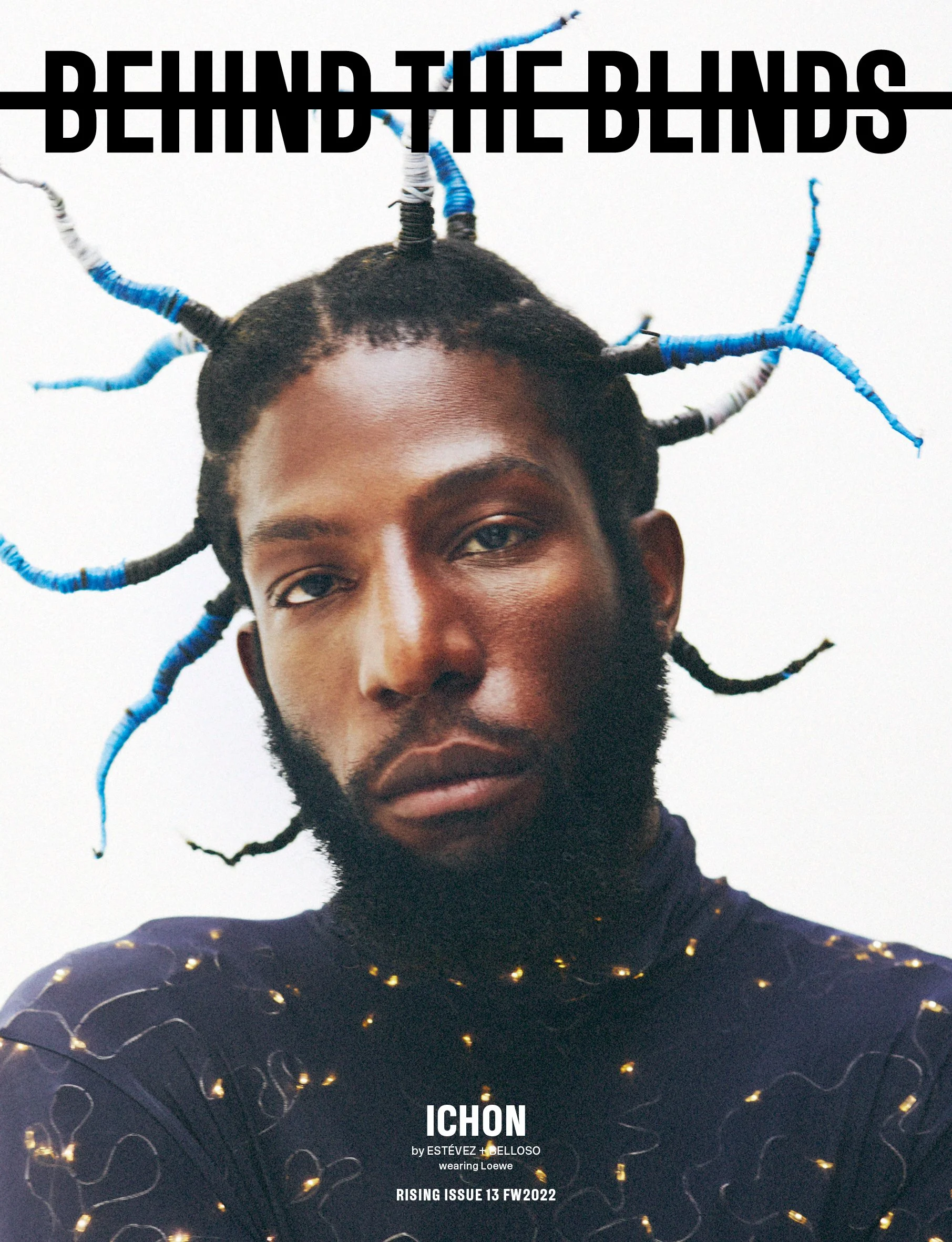 Ichon x Behind the Blinds magazine — Cover, editorial shoot et interview