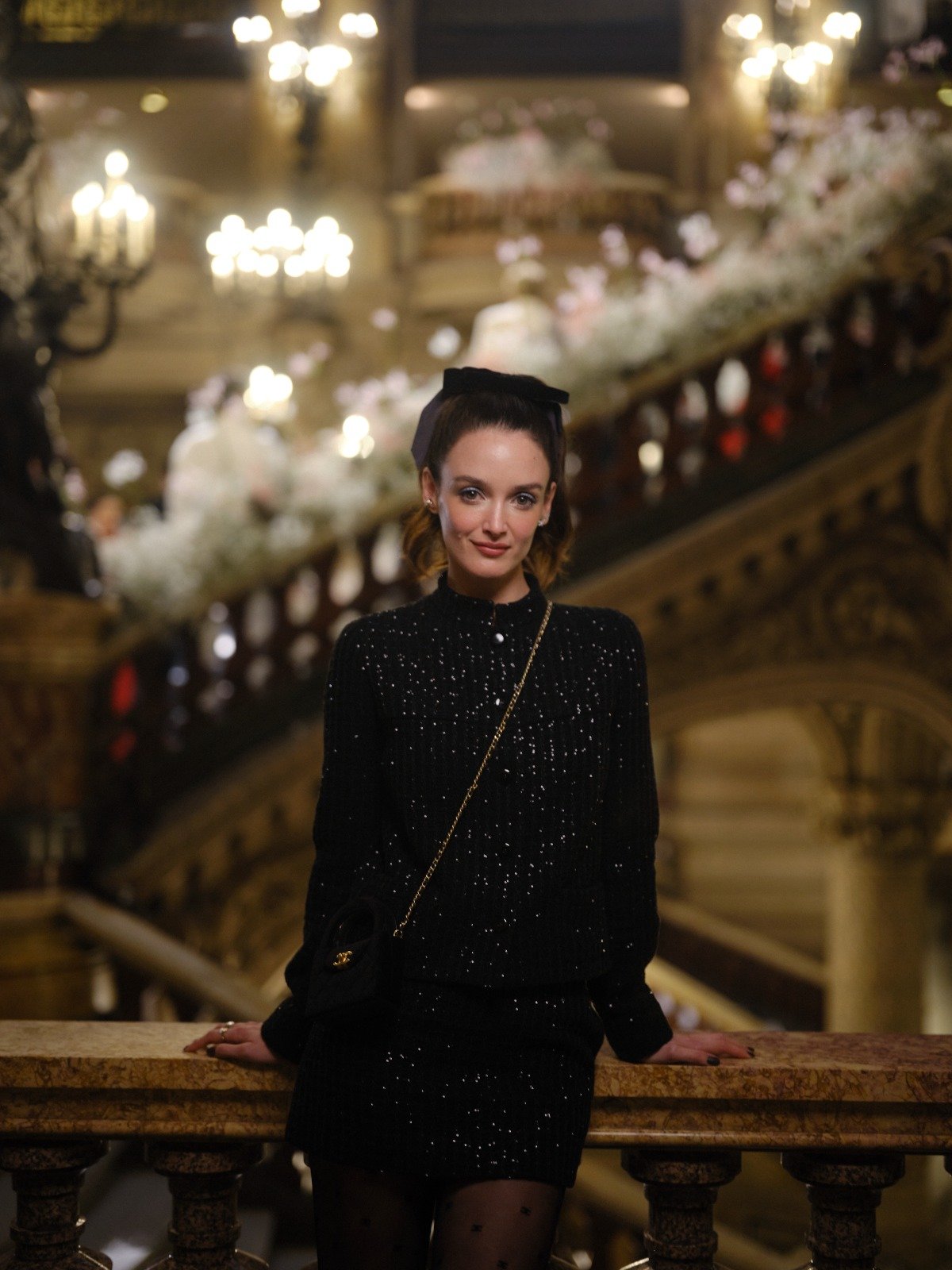 Charlotte Le Bon  x Chanel — Ouverture de la saison à l'Opéra Garnier