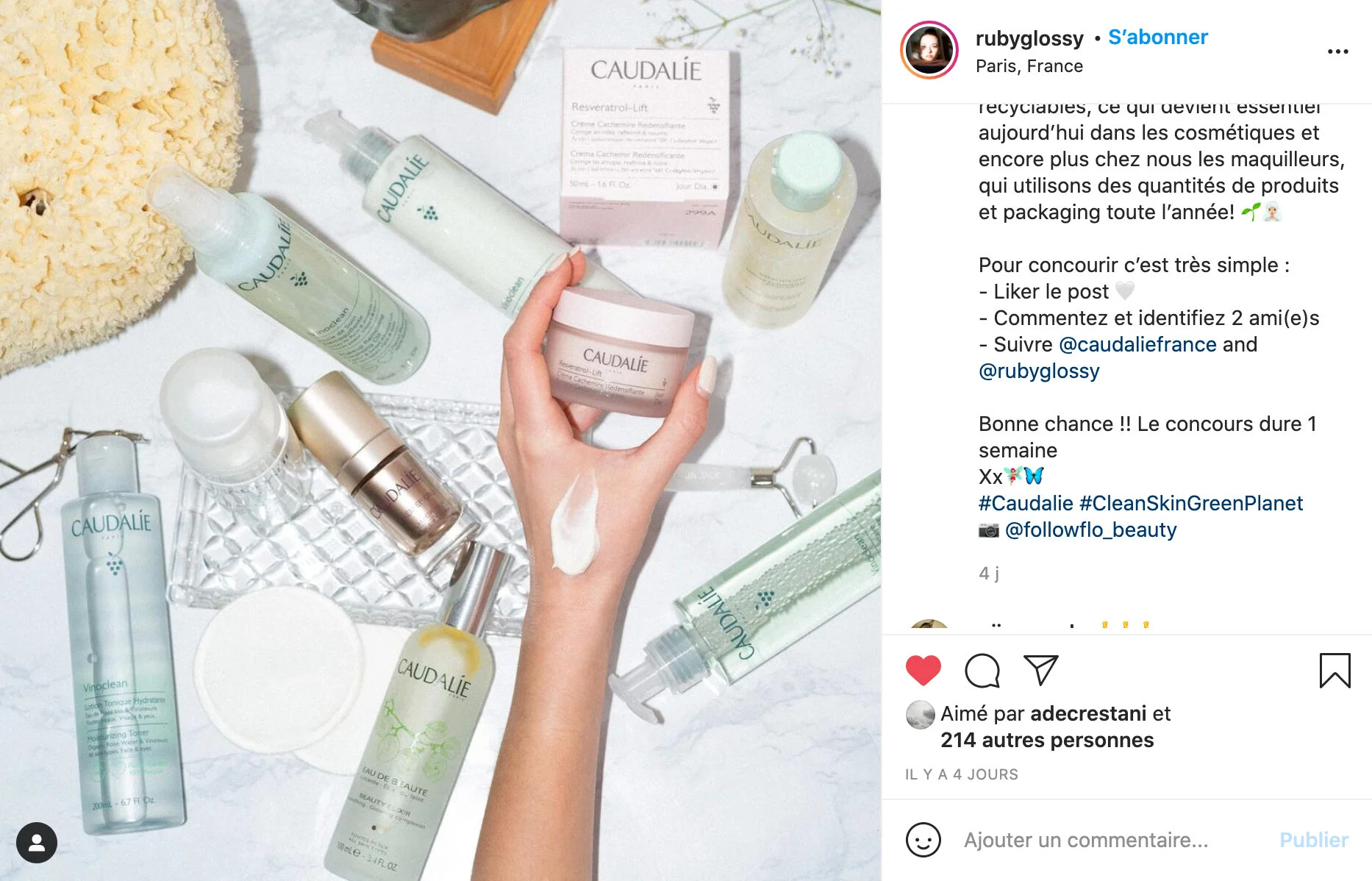 Masterclass Caudalie Vino Clean 