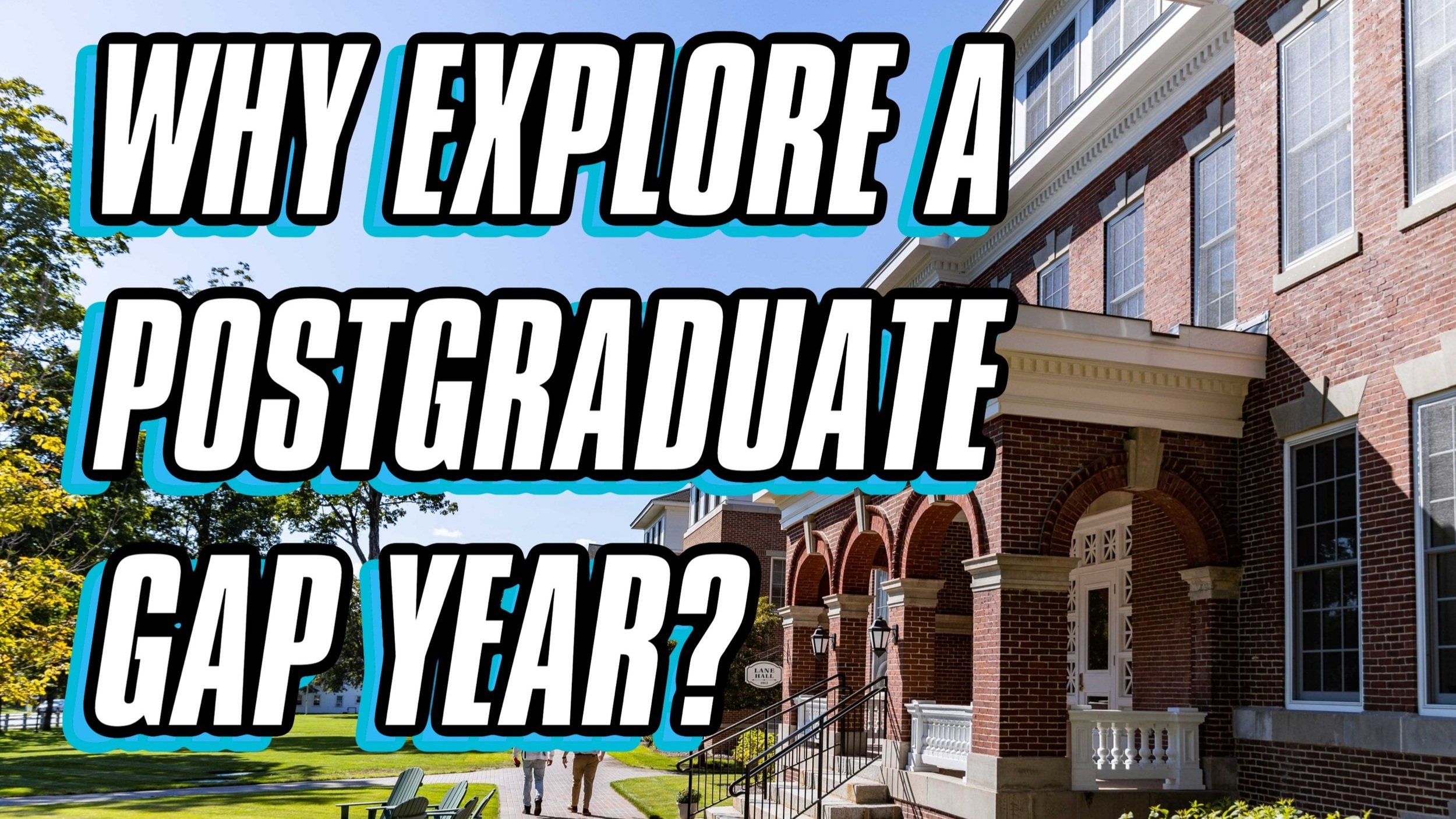 WHY EXPLORE A POSTGRADUATE GAP YEAR?