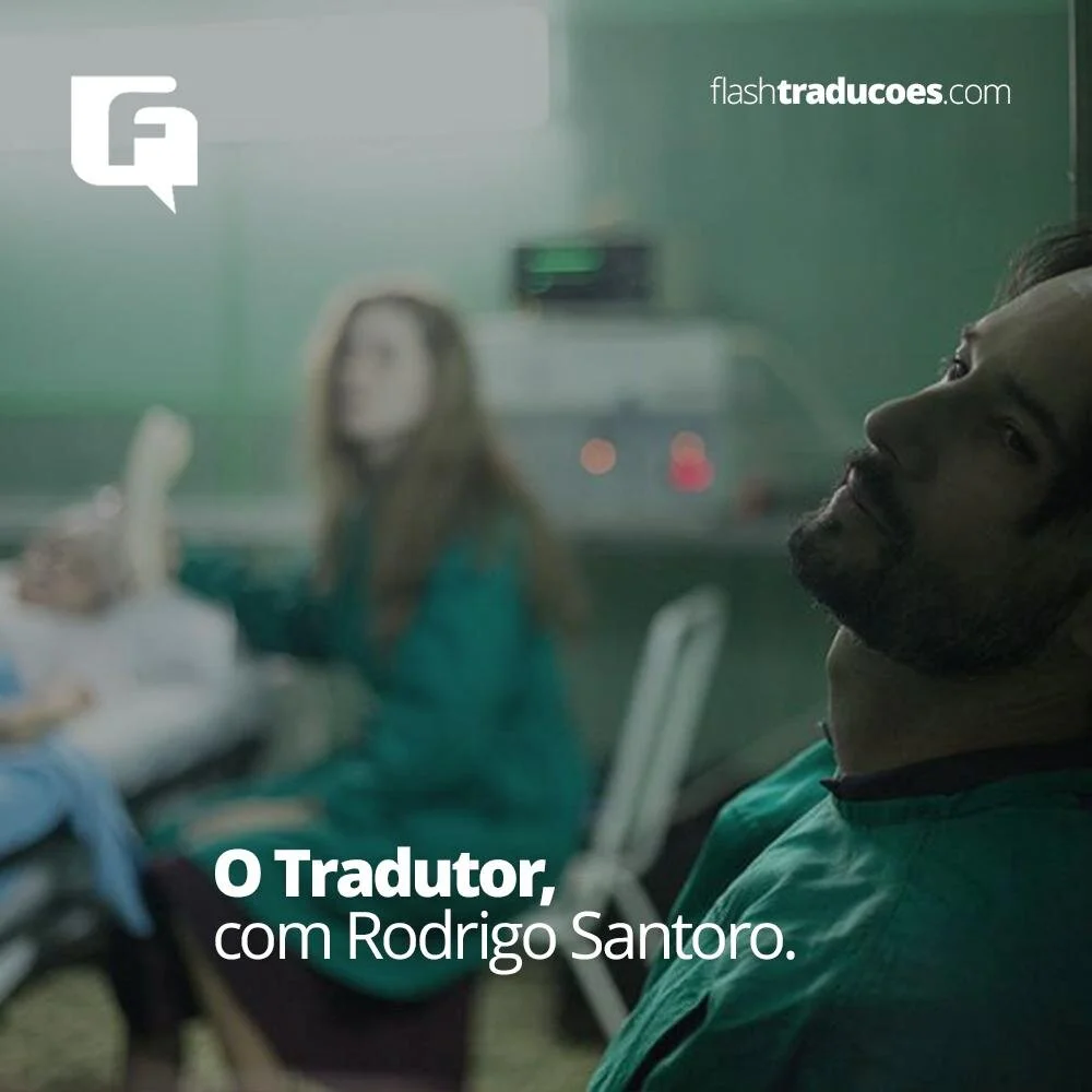 Estrelado por Rodrigo Santoro, O Tradutor estreia amanhã nos cinemas de todo Brasil