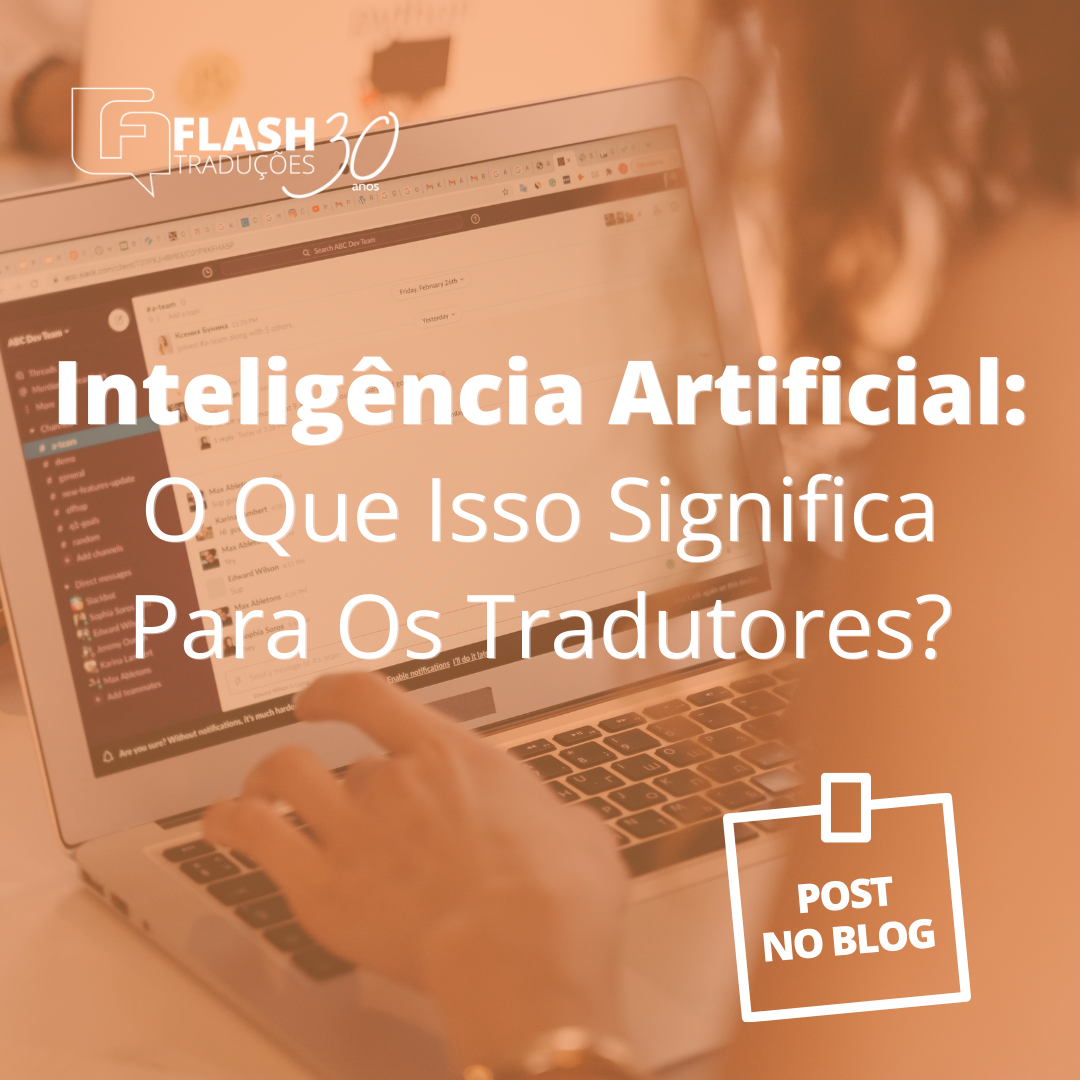 IA- O Que Isso Significa Para Os Tradutores?
