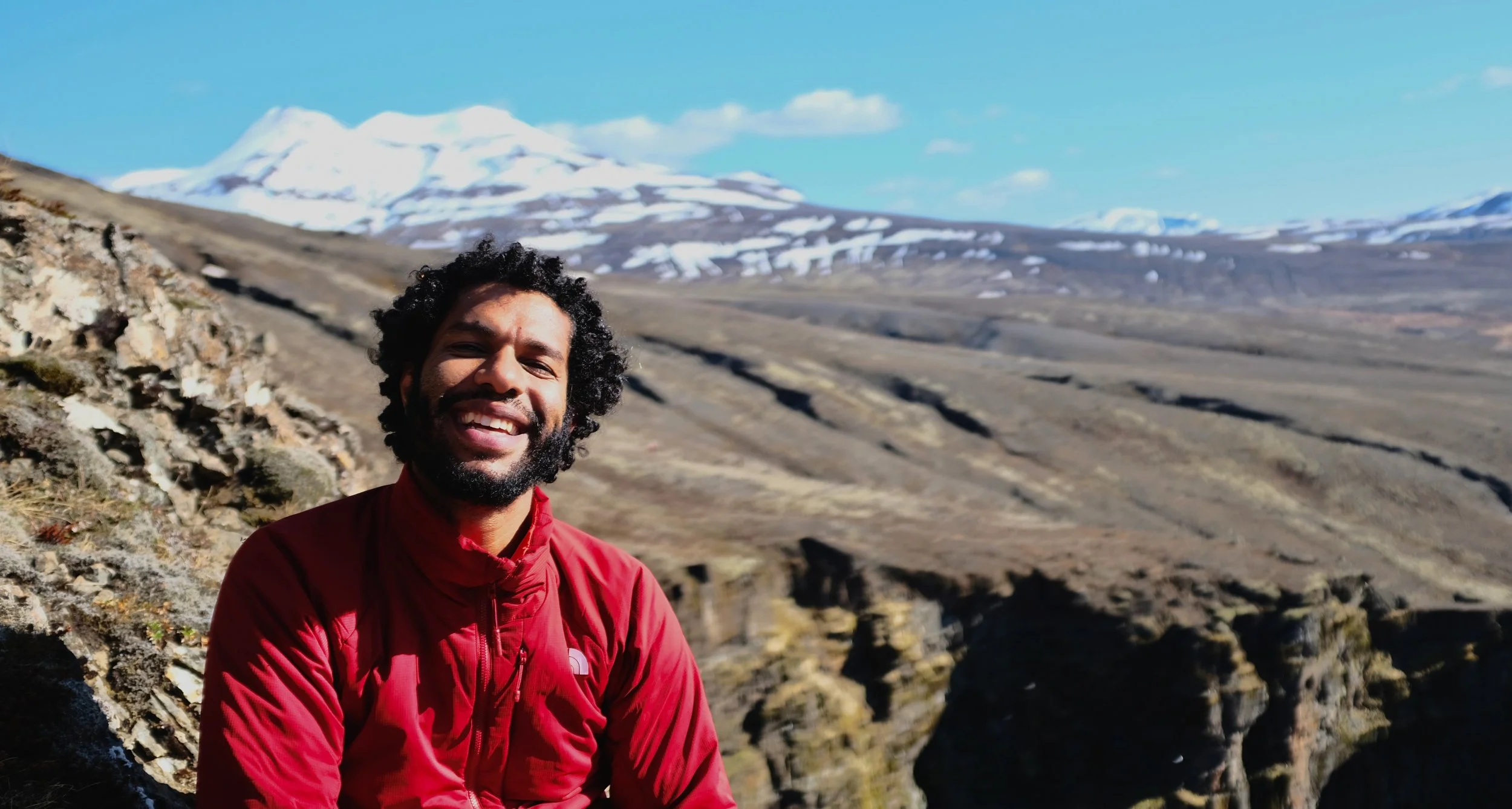 "I worked on cruise ships for ten years when Covid hit and we had to quarantine on board in the Bahamas. I think the time was very important for me to rethink about many things. Iceland has been a dream for me for over 20 years that I had left behind