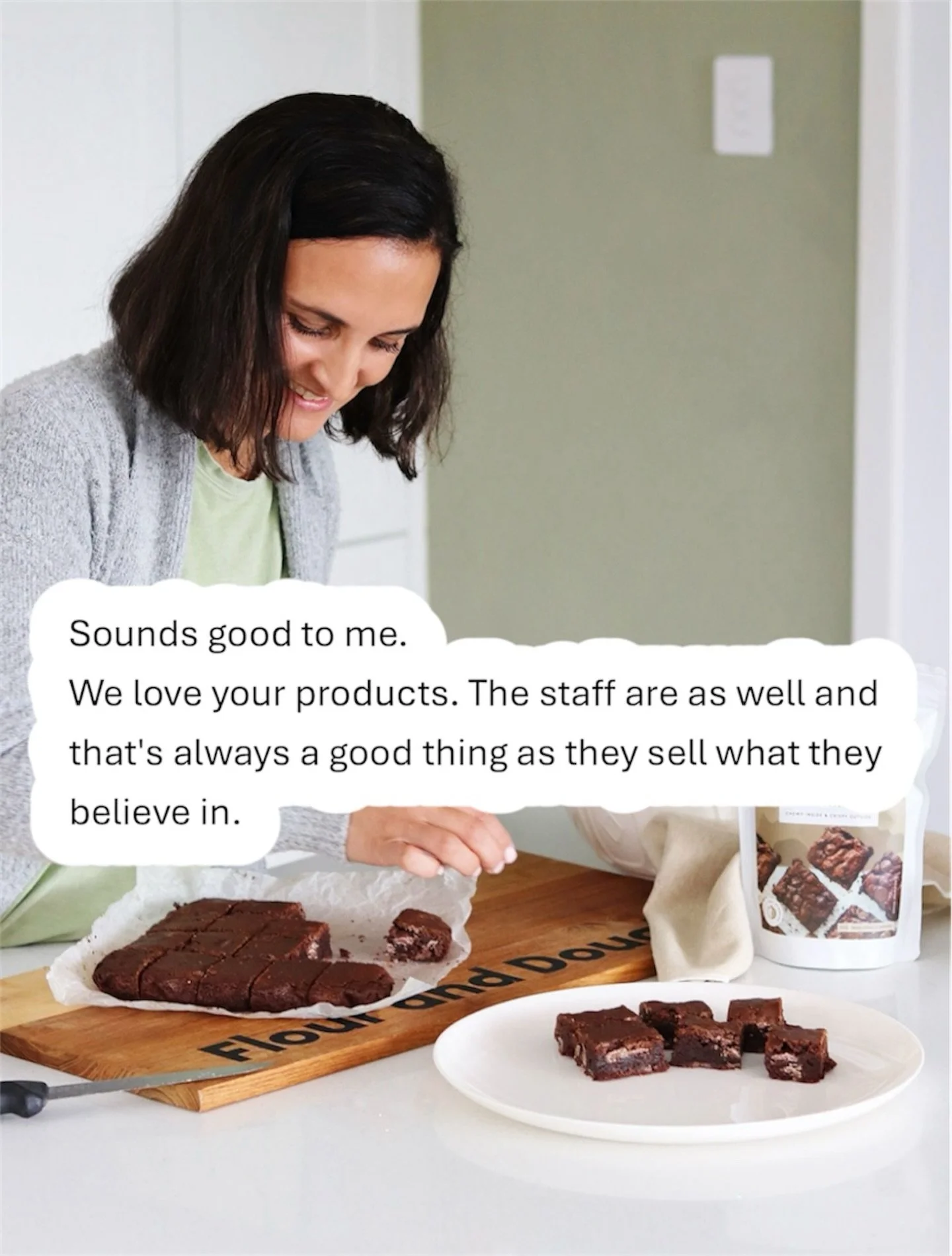 Feeling incredibly proud and grateful for the bloody amazing team standing behind me. We thrive together &mdash; and this moment belongs to all of us.

#justlooking #flouranddoughnz #letsmakememories #letsthrivetogether #teamworkmakesthedreamwork