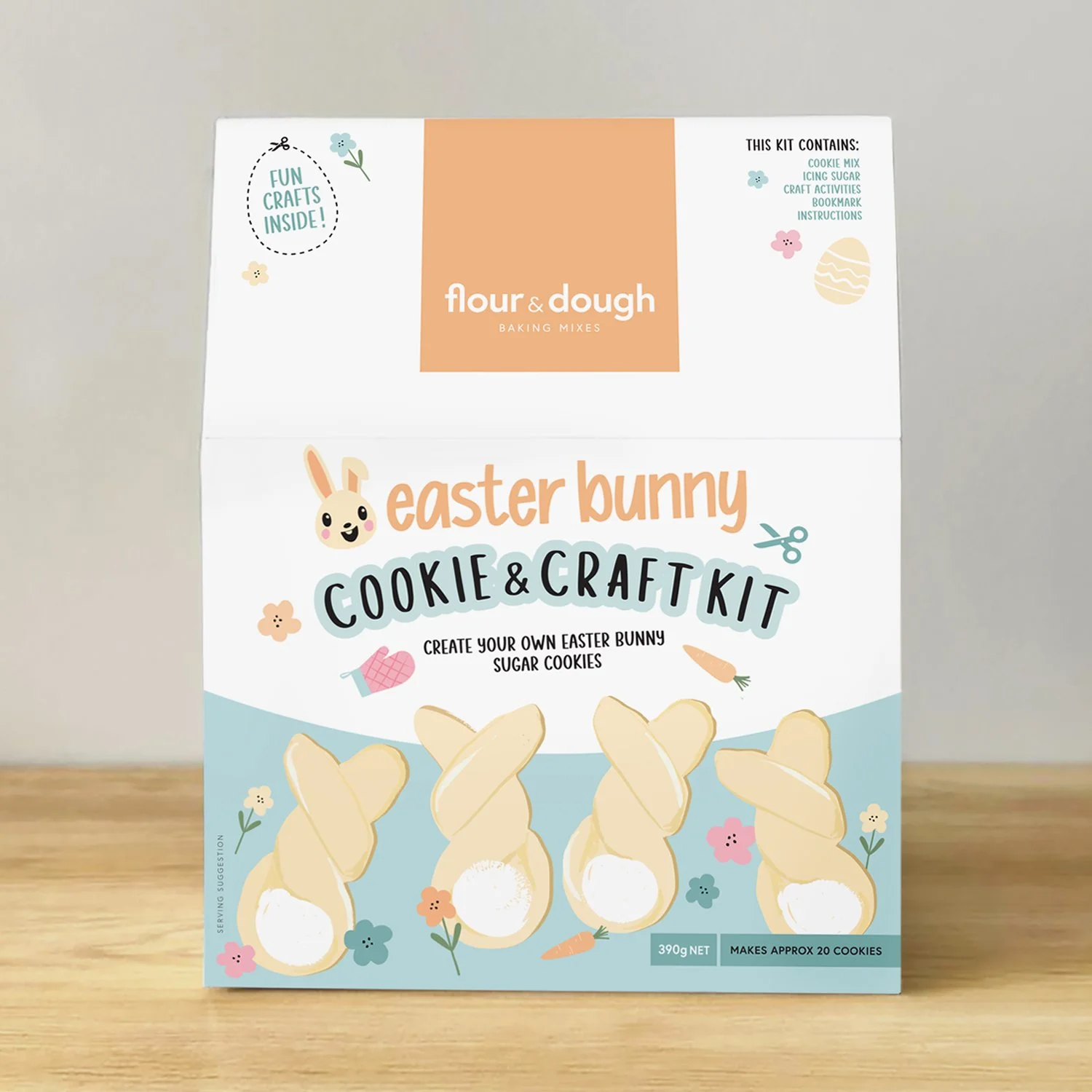 Easter Bunny Cookie and Craft Kit