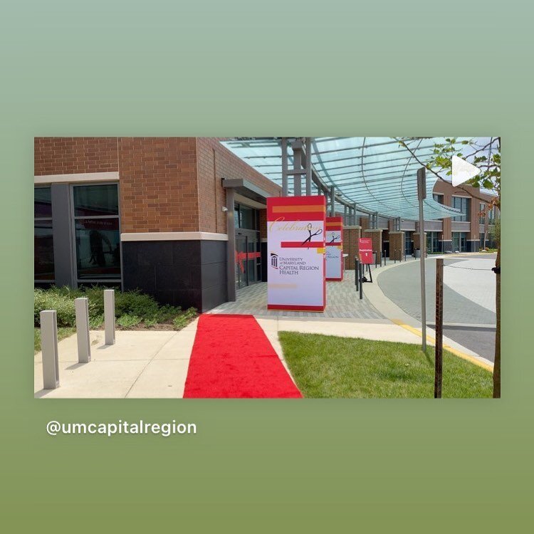 It was an honor to be invited to the Ribbon Cutting ceremony at #umcapitalregion. Let&rsquo;s #ChangeUp the narrative that you can&rsquo;t obtain equitable healthcare in #princegeorgescounty.