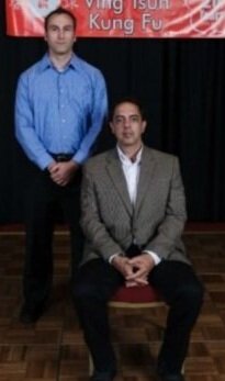 Moy Yat Tung and Sifu Bryan Pierce