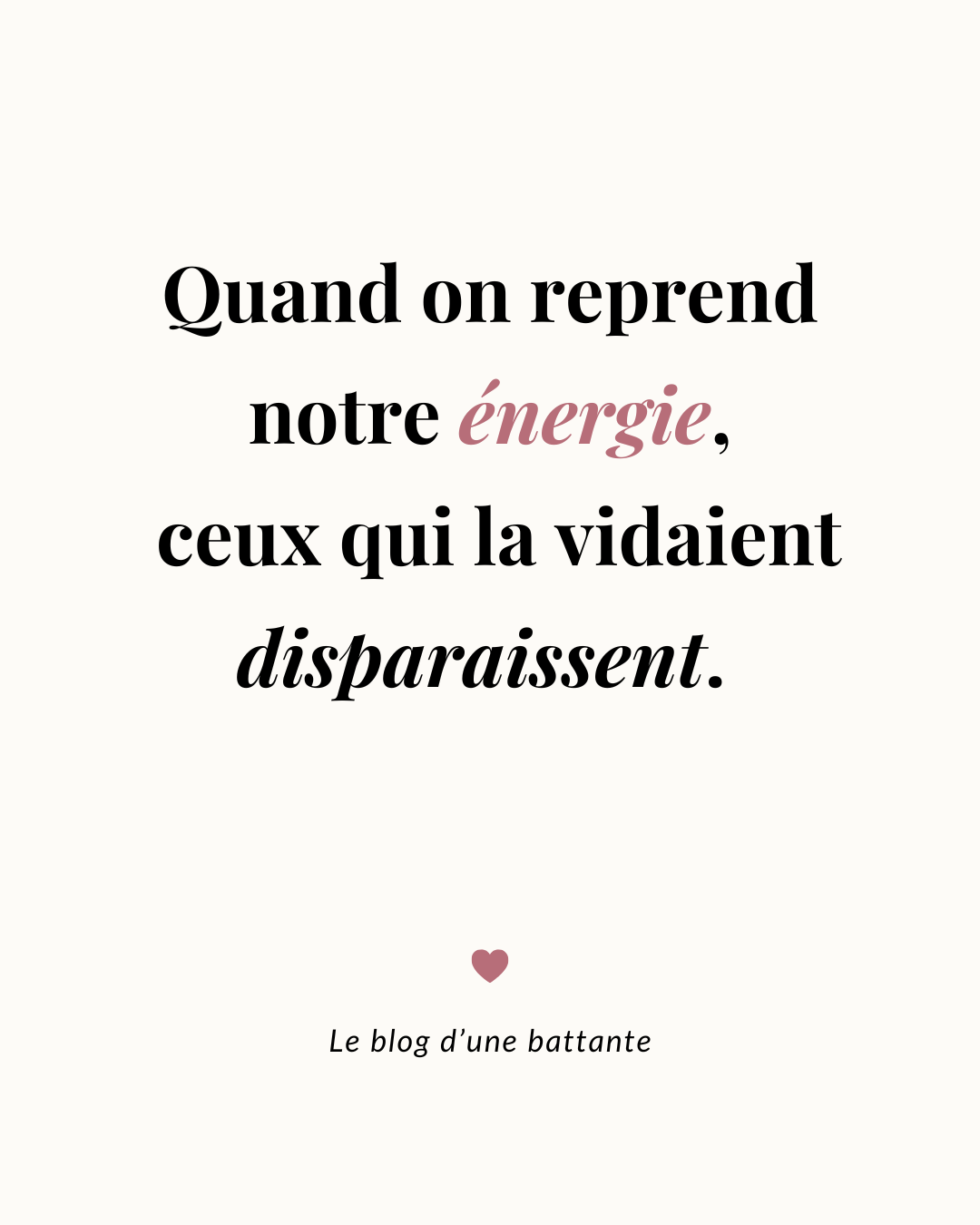 C’est étrange au début, presque déroutant. Mais quand on arrête de se laisser épuiser, certaines personnes s’éloignent toutes seules. Et ce n’est pas une perte.