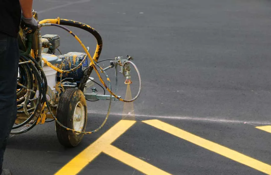 Painting Lines in Parking Lot: What Owners Should Know