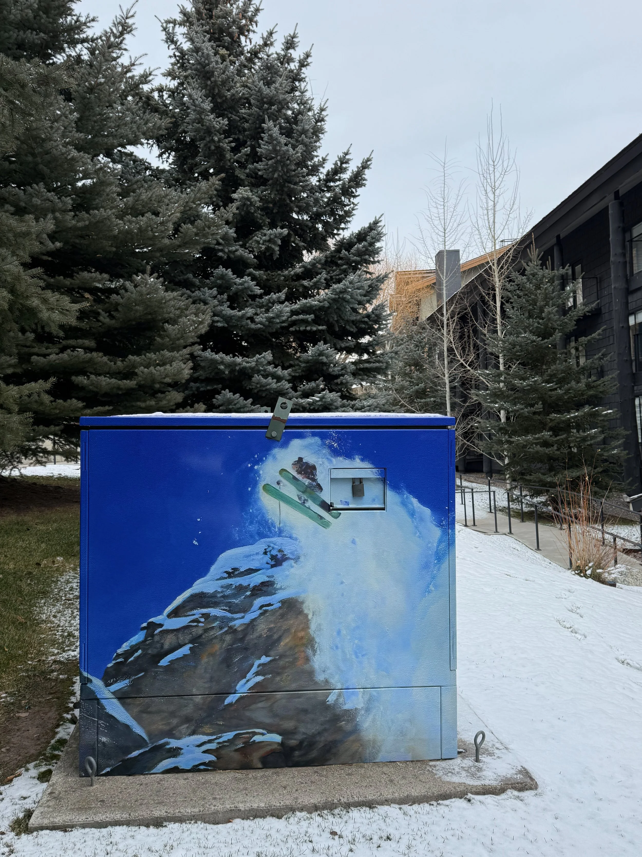 Local Artists Selected for New Utility Box Wraps at Teton Village