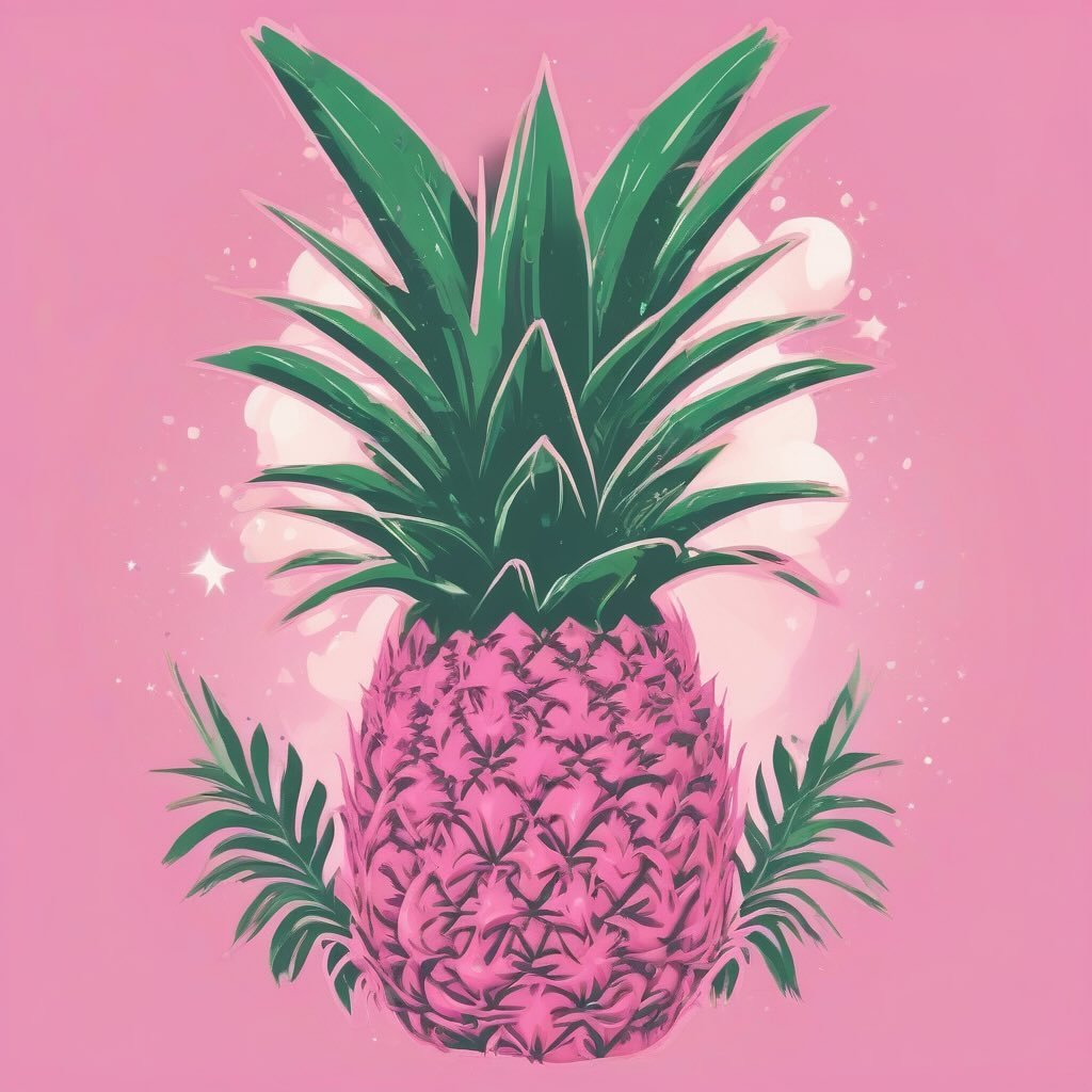 Be a pineapple: Stand tall, wear a crown, and be sweet on the inside. 🍍🪷

🎀

xo @women222wonder 🫶🏻
#womenwonder #affirmations 
#reikihealing #cardreadings ✨
#pineappleprincess #ukulena 
art by: @marlenakitten