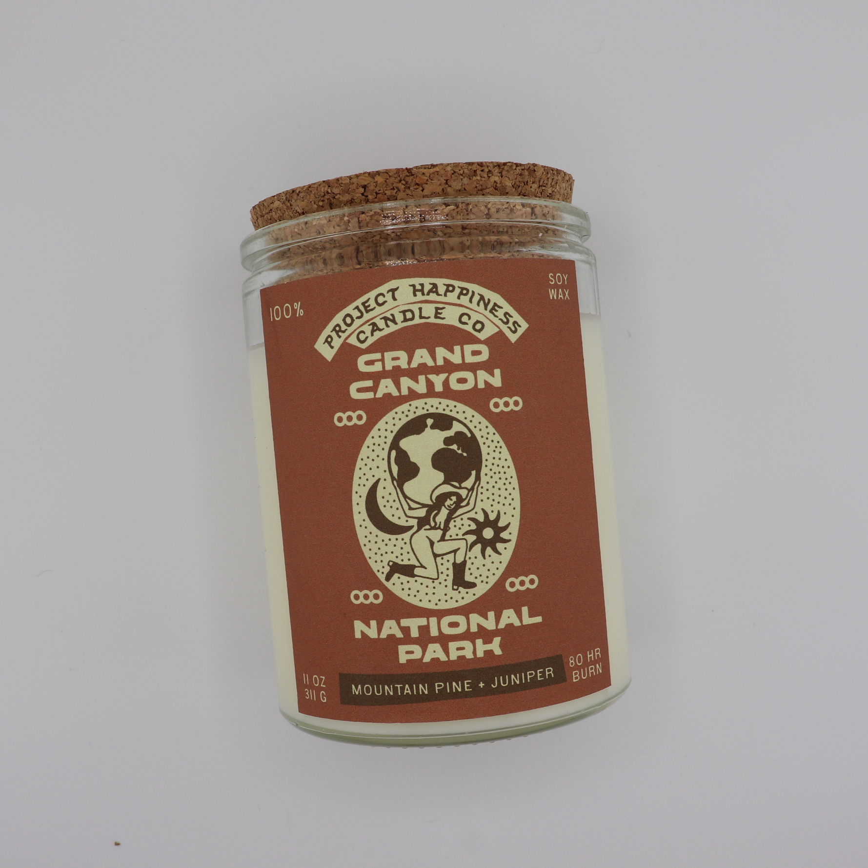 Grand Canyon National Park- Mountain Pine and Juniper 11oz Soy Candle