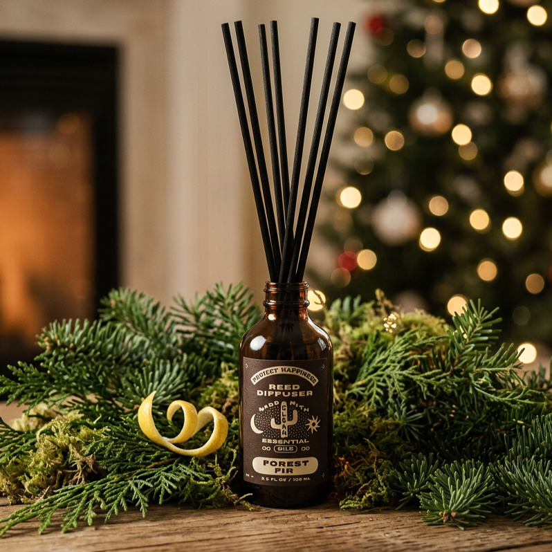 Forest Fir Reed Diffuser - 3.5oz | Holiday Aroma