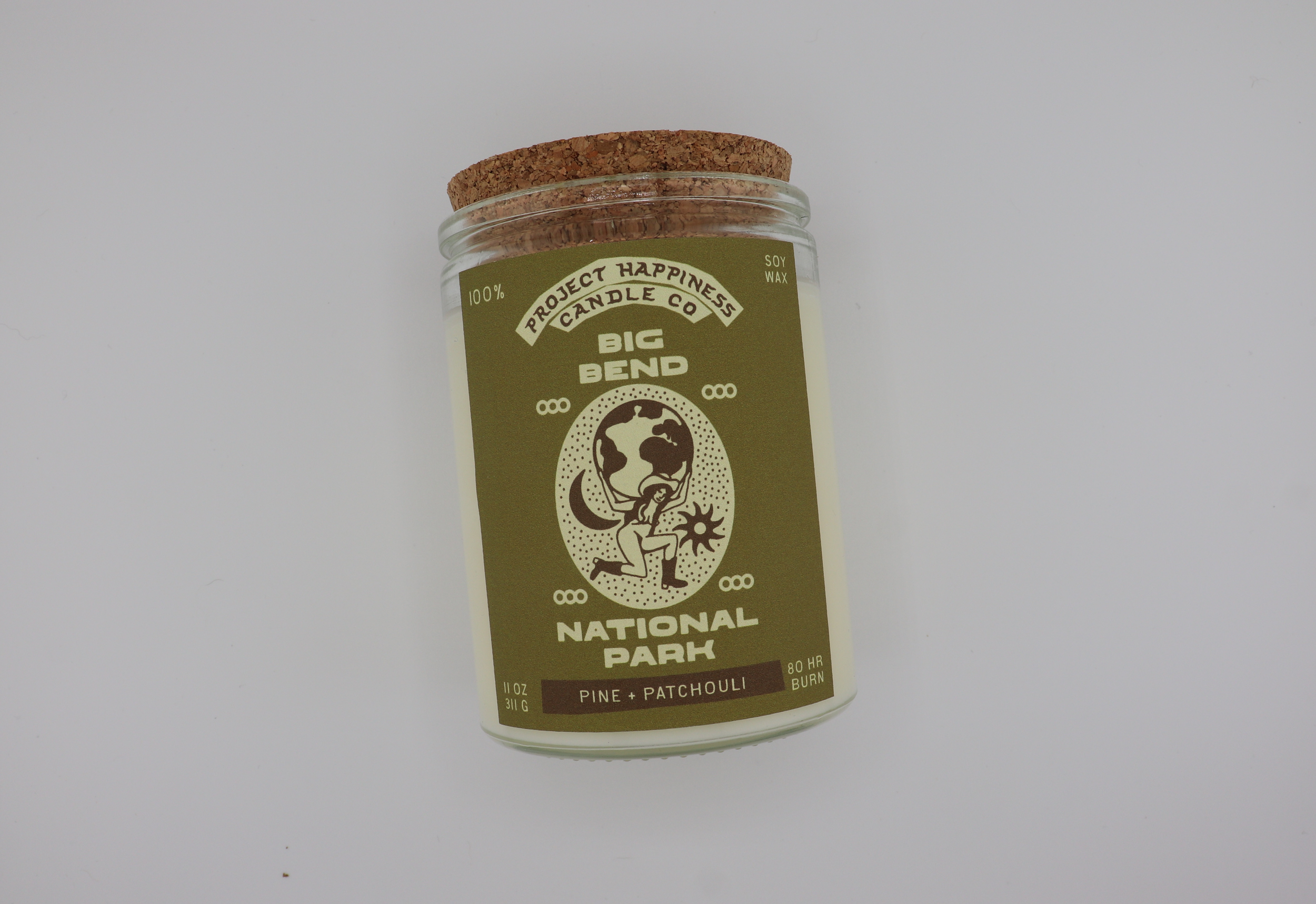 Big Bend National Park - Pine and Patchouli 11oz Soy Candle