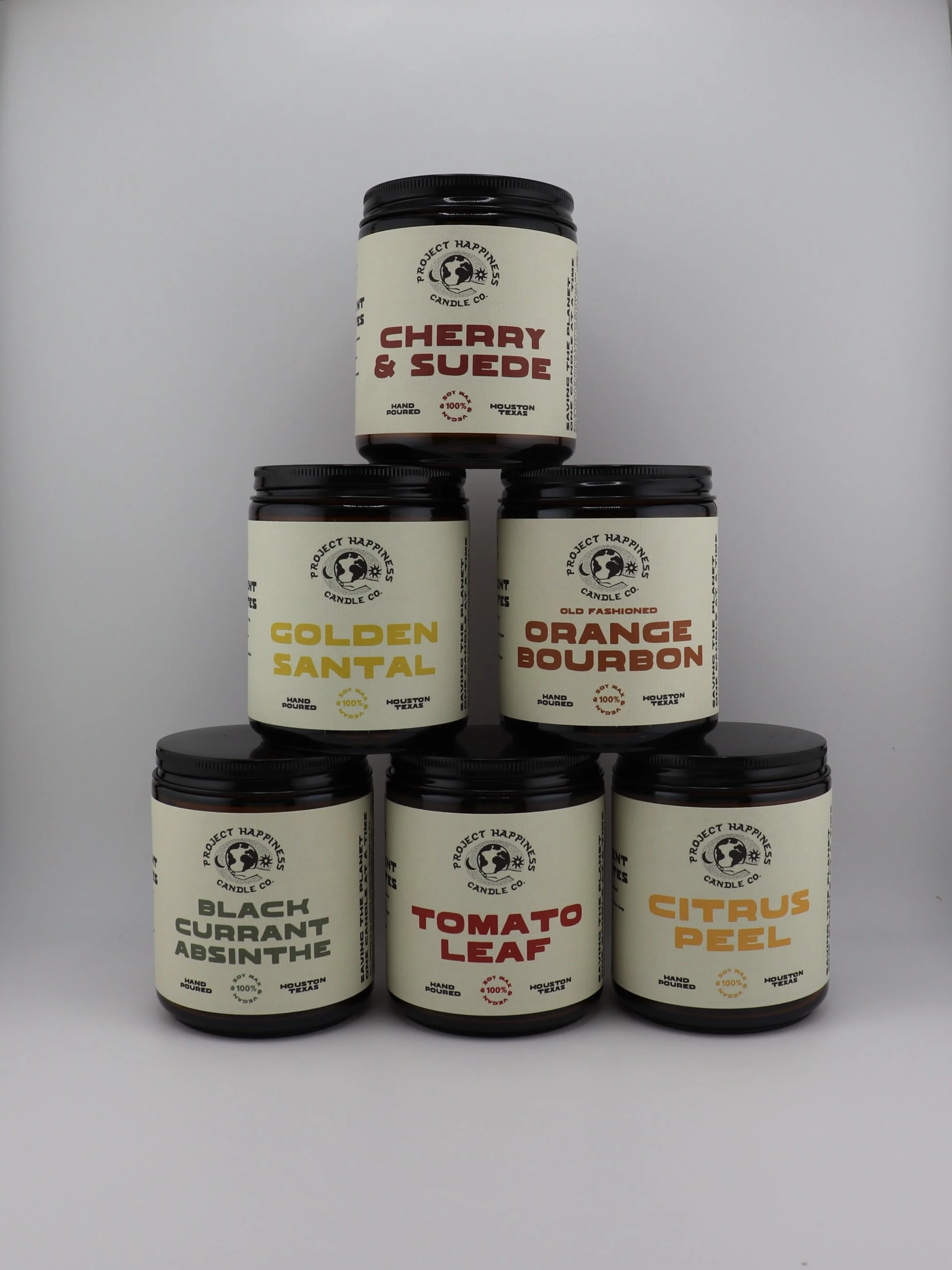 The Apothecary Candle Bundle Gift Set of 6 - Summer Scents for Her