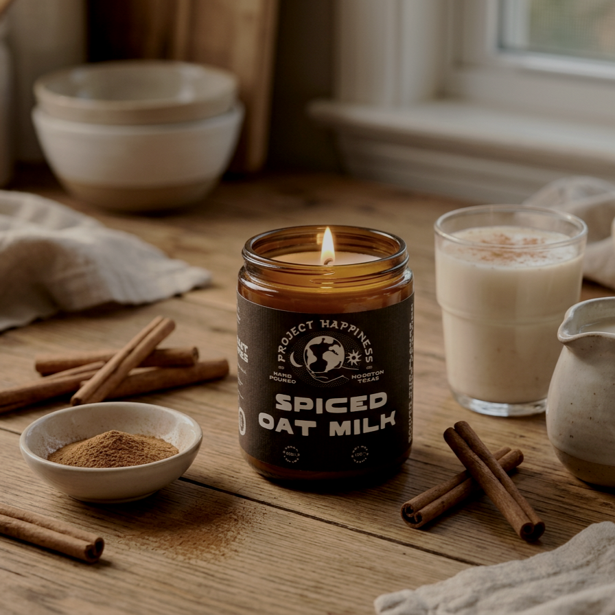 Spiced Oat Milk Soy Candle - 8oz