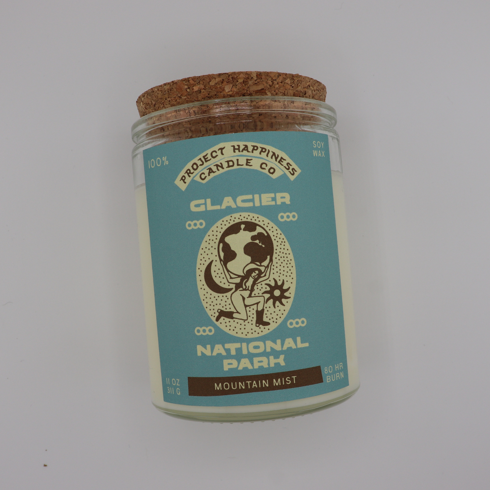 Glacier National Park - Mountain Mist 11oz Soy Candle