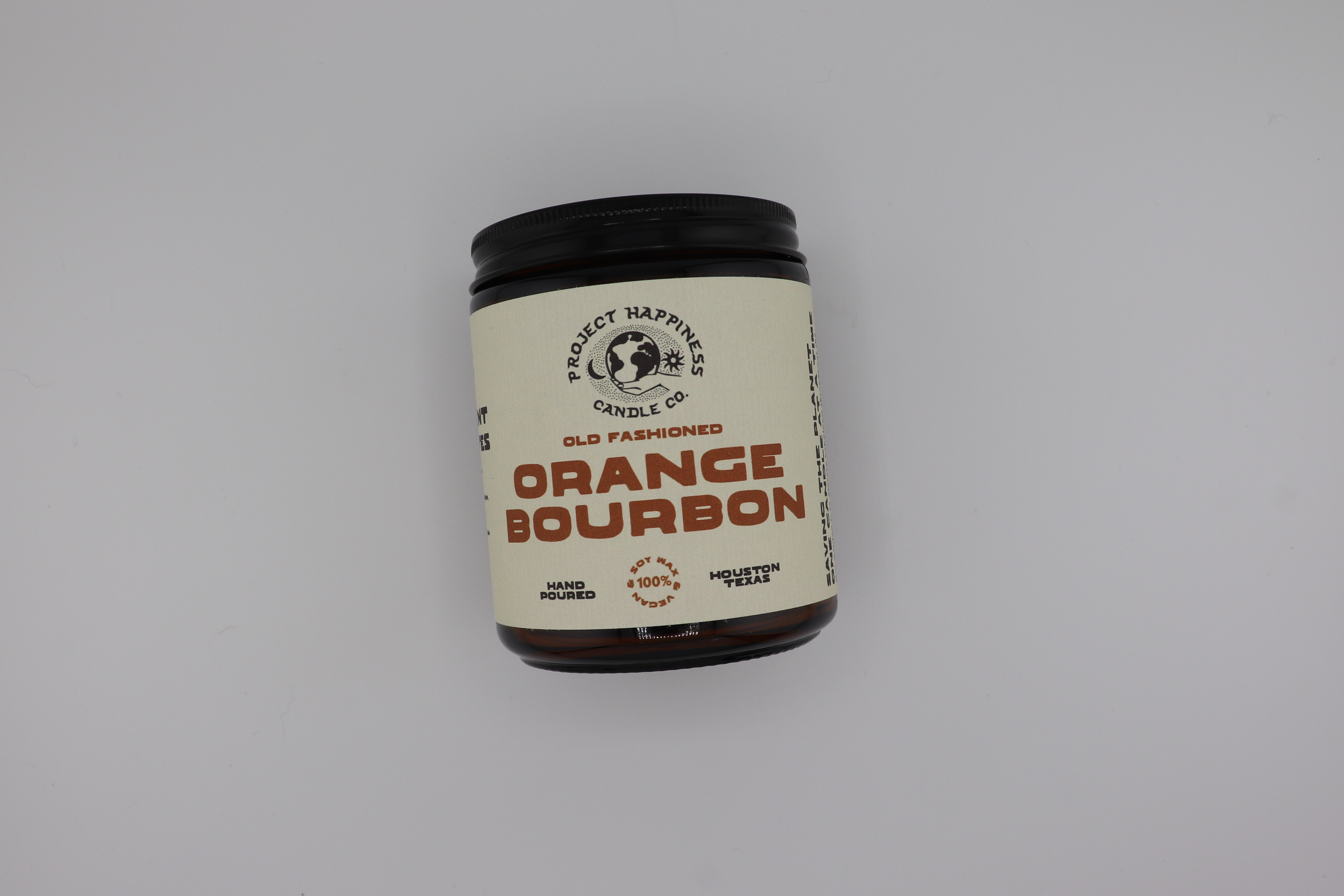 Old Fashioned Orange Bourbon Soy Candle - 8oz