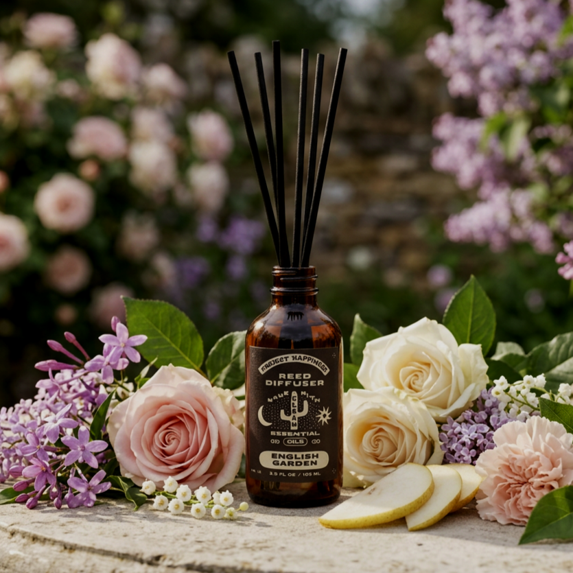 English Garden Reed Diffuser - 3.5oz | Summer Aroma