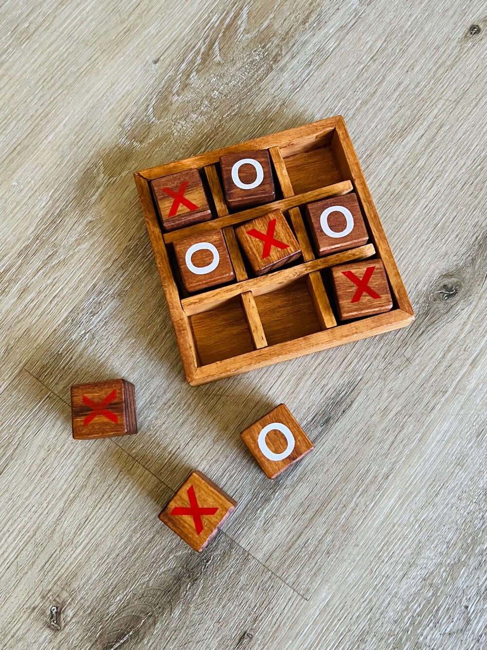 Mini Wooden Tic Tac Toe Board Game — The Berry Basics