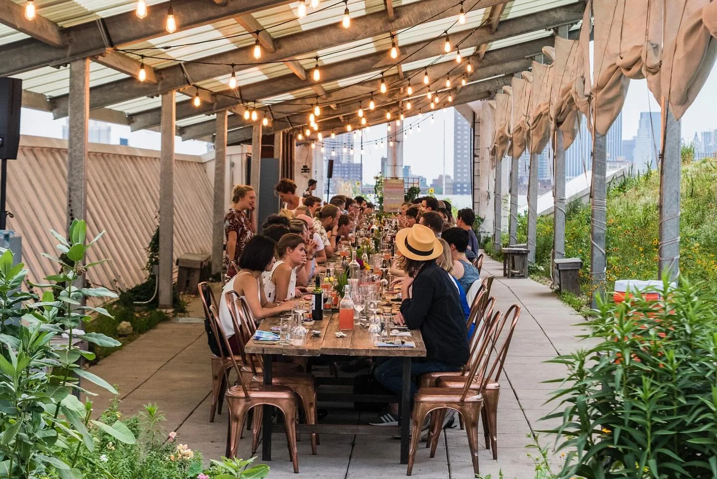 HELLO, FARMILY! 

For those who didn&rsquo;t hear, we decided to get cute and add a dinner to our lineup this year: on October 2nd, we&rsquo;ll set the long table at our Brooklyn Navy Yard farm for Farmily Meal, a celebration of the seasons changing,